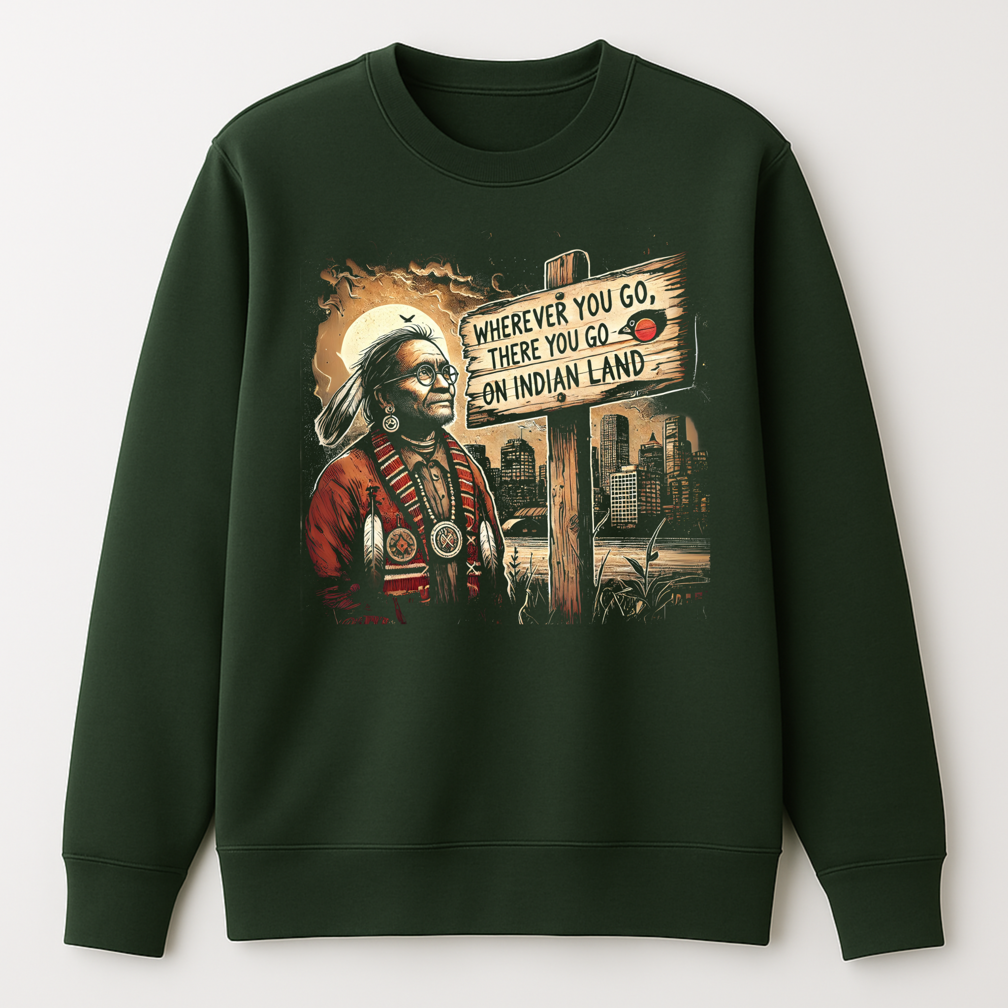 "Cochise" | Native Land | Crewneck Sweatshirt