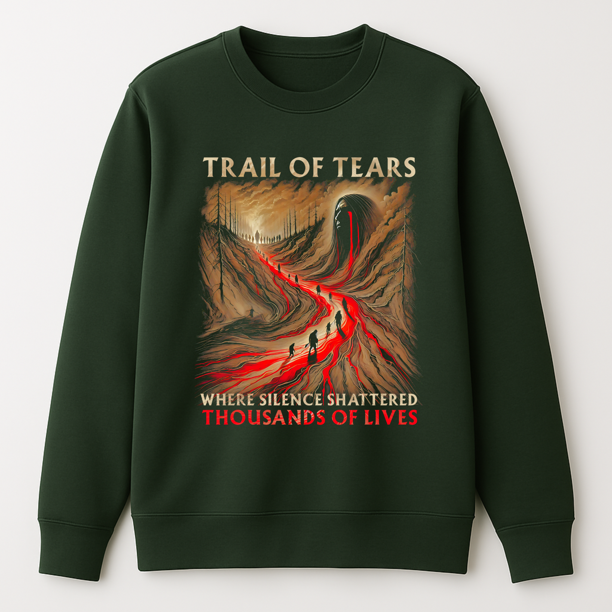 "Wapun" | Trail Of Tears | Crewneck Sweatshirt