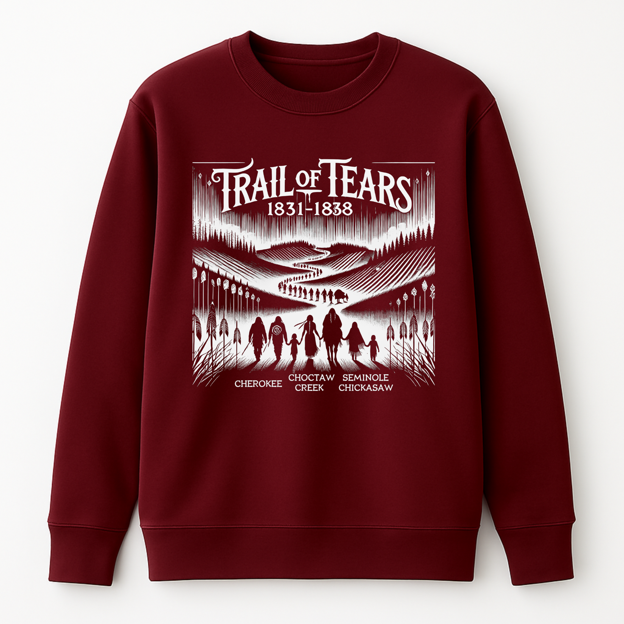 "Lomasi" | Trail Of Tears | Crewneck Sweatshirt