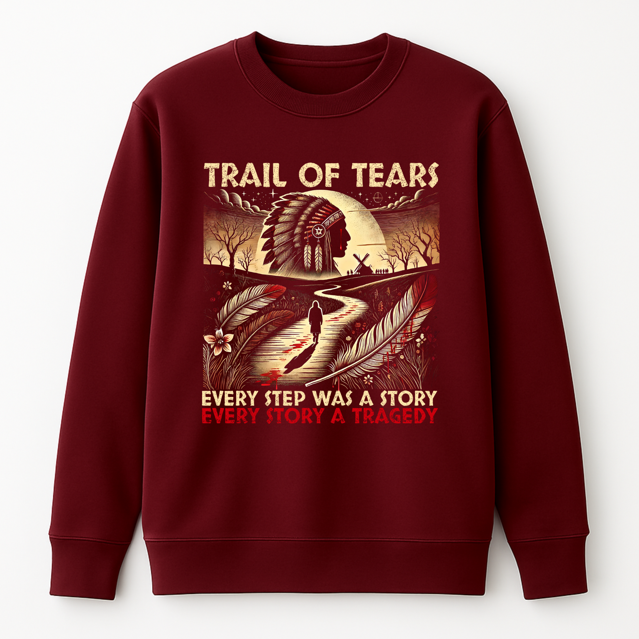 "Tsula" | Trail Of Tears | Crewneck Sweatshirt