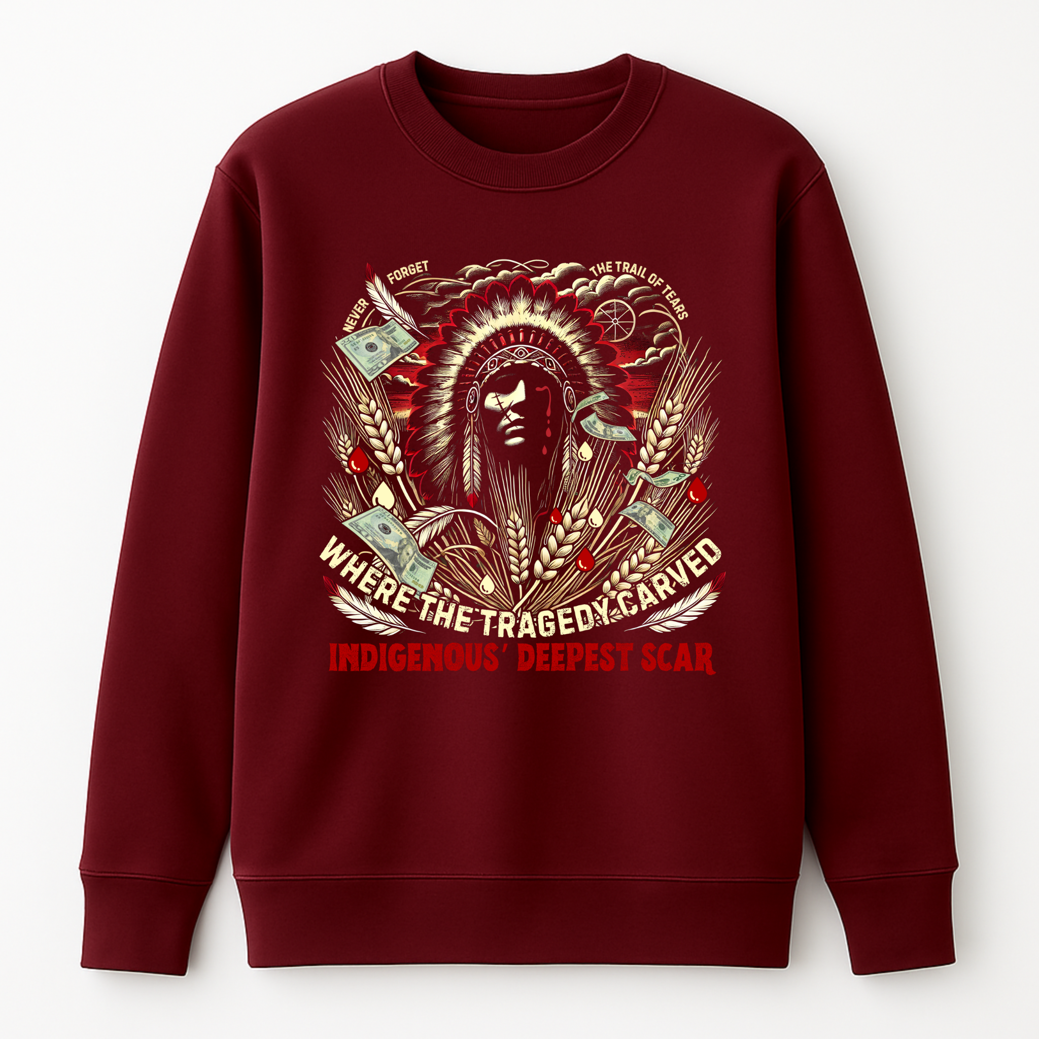 "Nashoba" | Trail Of Tears | Crewneck Sweatshirt