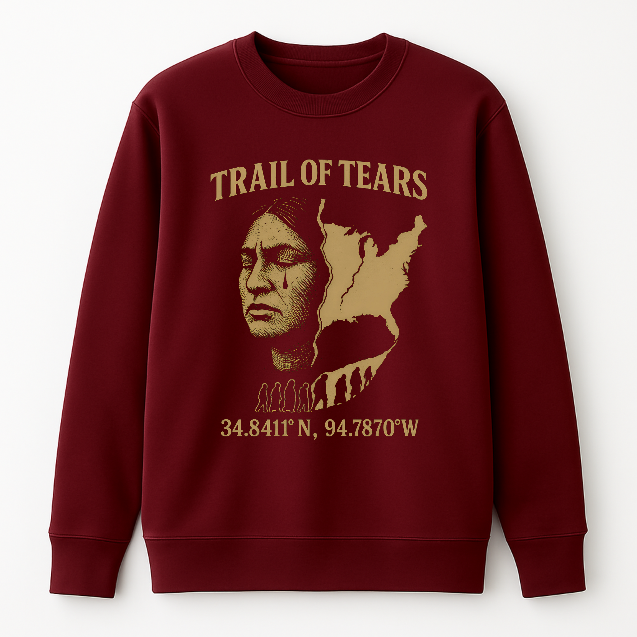 "Sundaraq" | Trail Of Tears | Crewneck Sweatshirt
