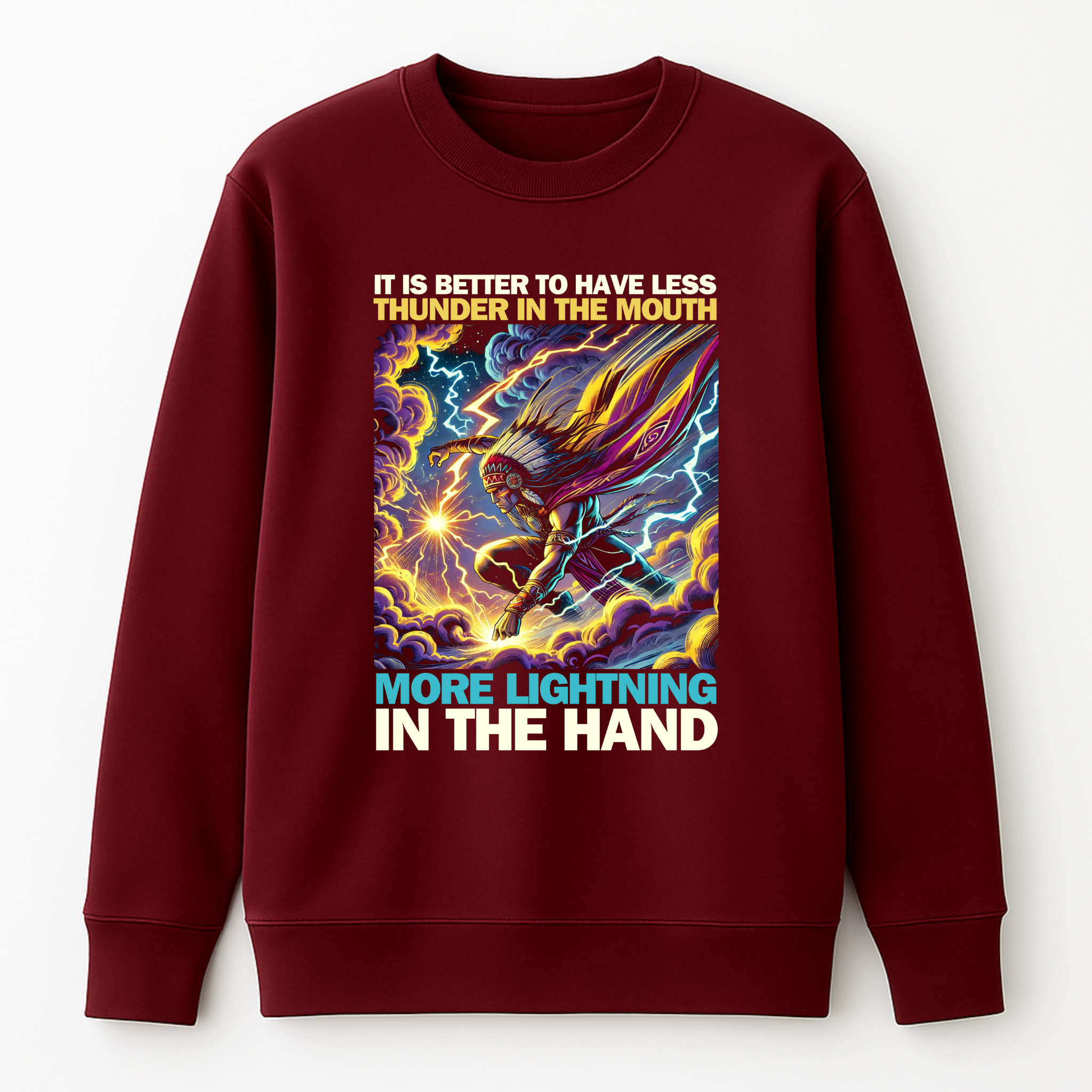 "Makya" | Lightning | Crewneck Sweatshirt