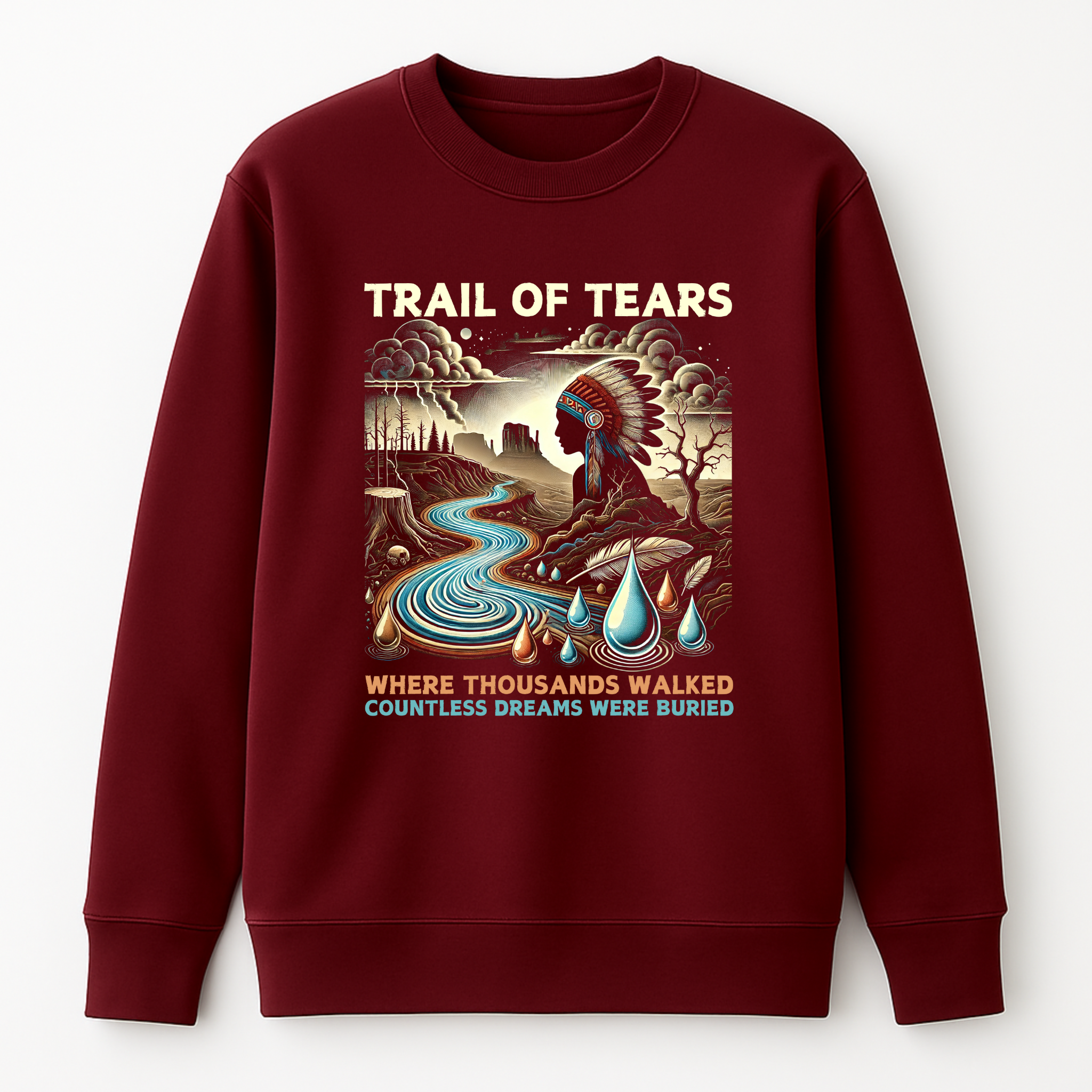 "Elu" | Trail Of Tears | Crewneck Sweatshirt