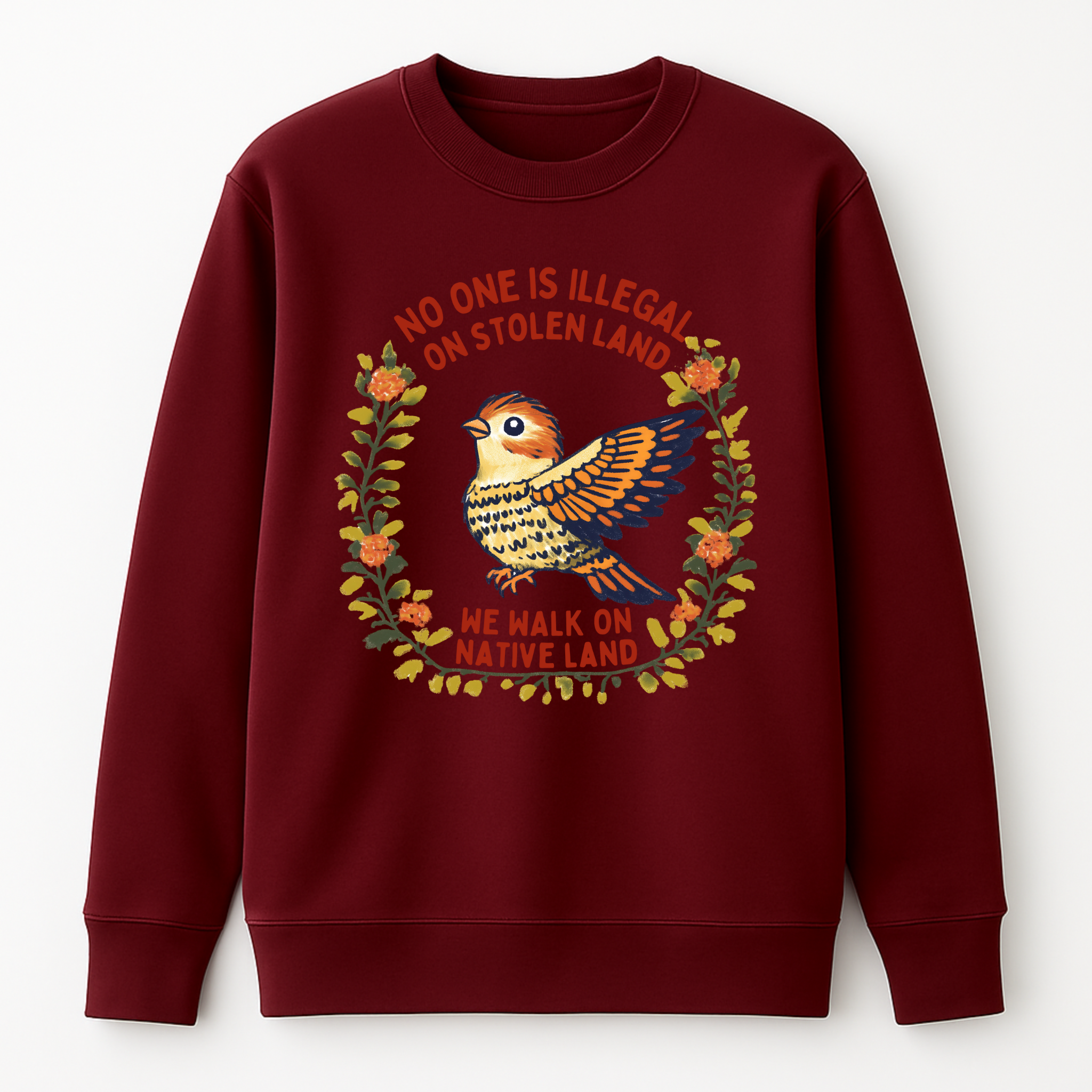 "Pakuna" | Quetzal | Crewneck Sweatshirt