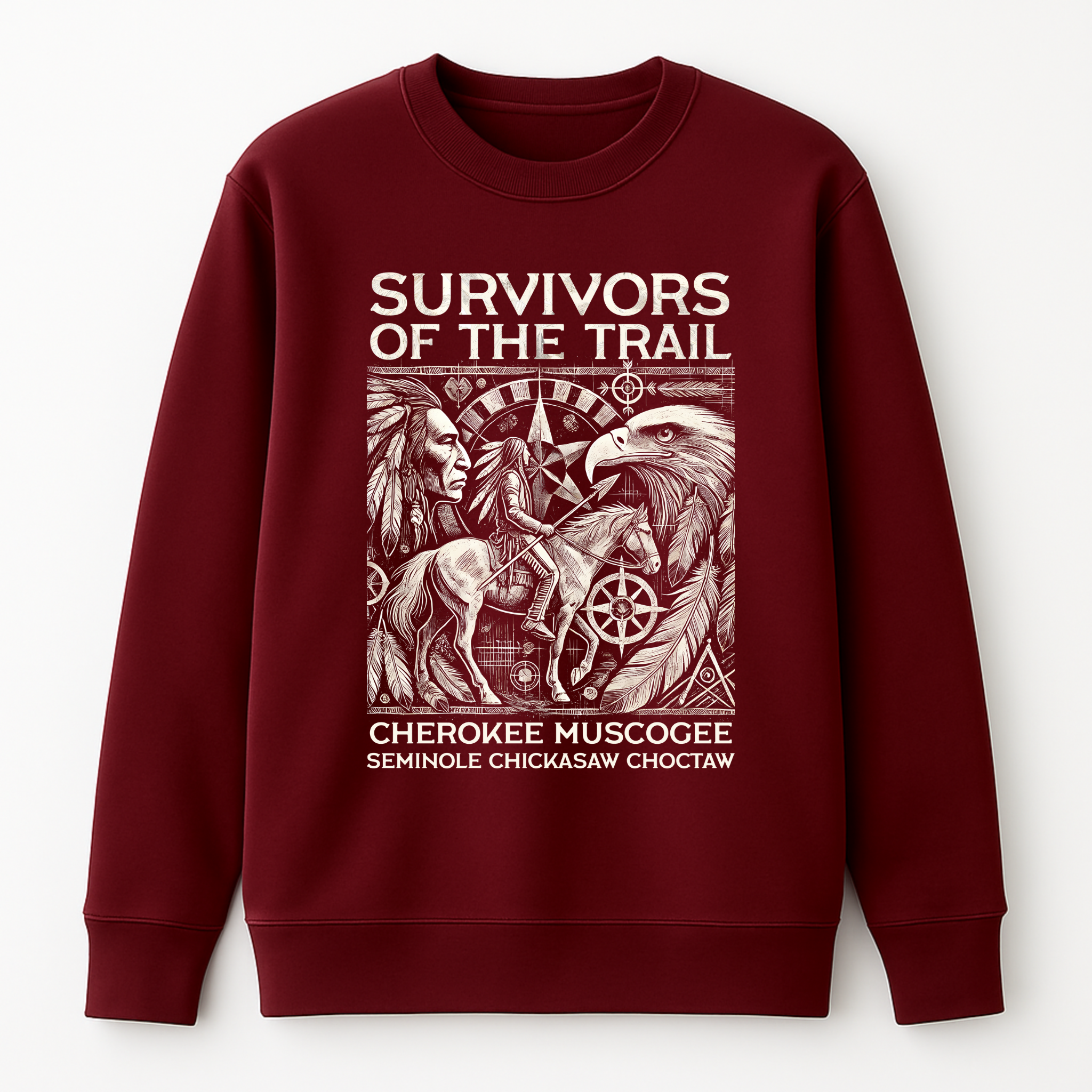 "Chayton" | Trail Of Tears | Crewneck Sweatshirt
