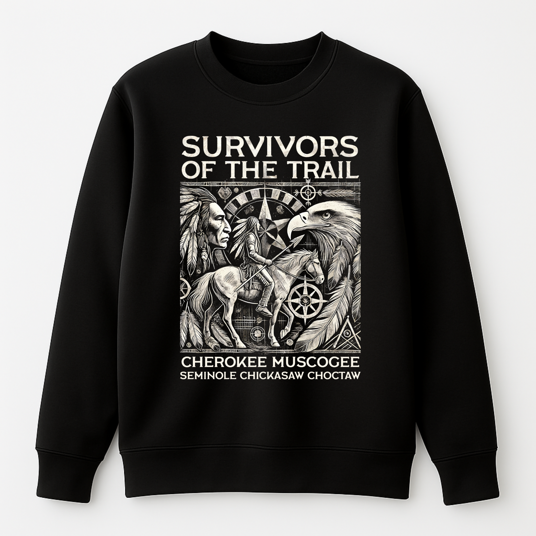 "Chayton" | Trail Of Tears | Crewneck Sweatshirt