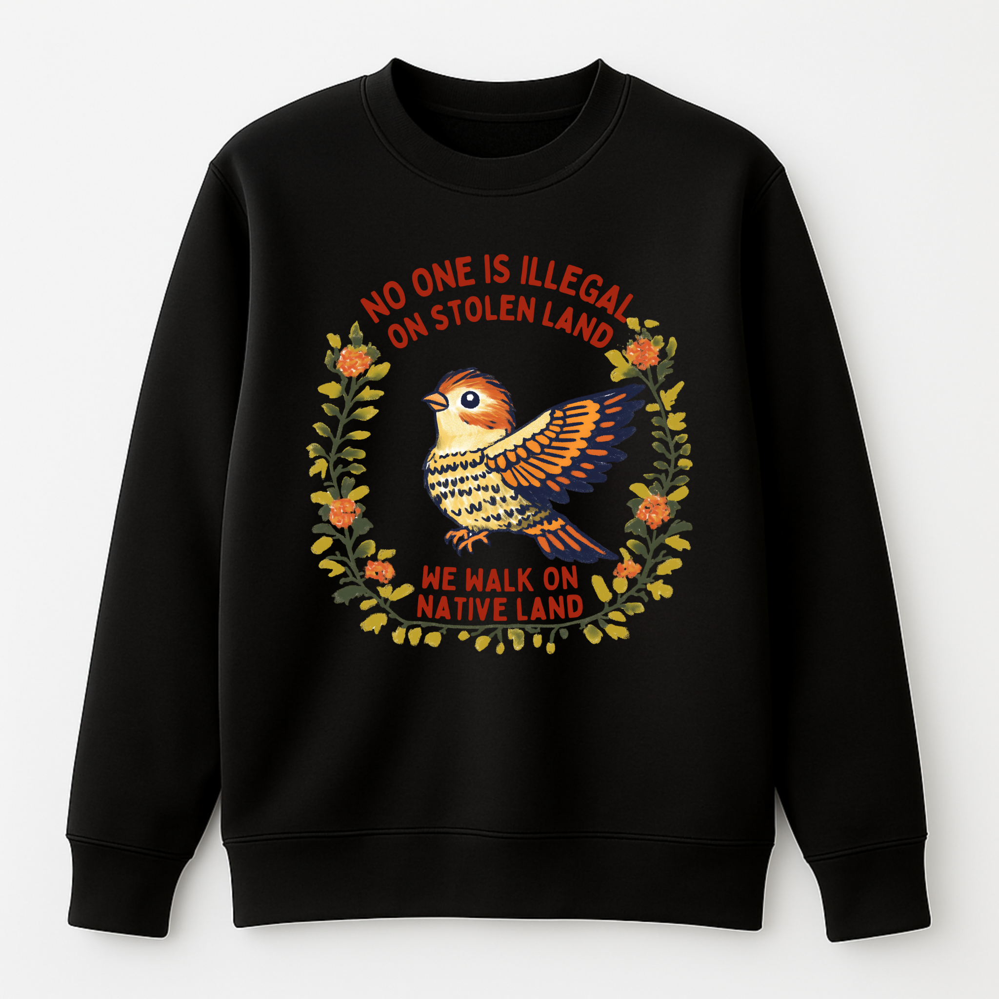 "Pakuna" | Quetzal | Crewneck Sweatshirt