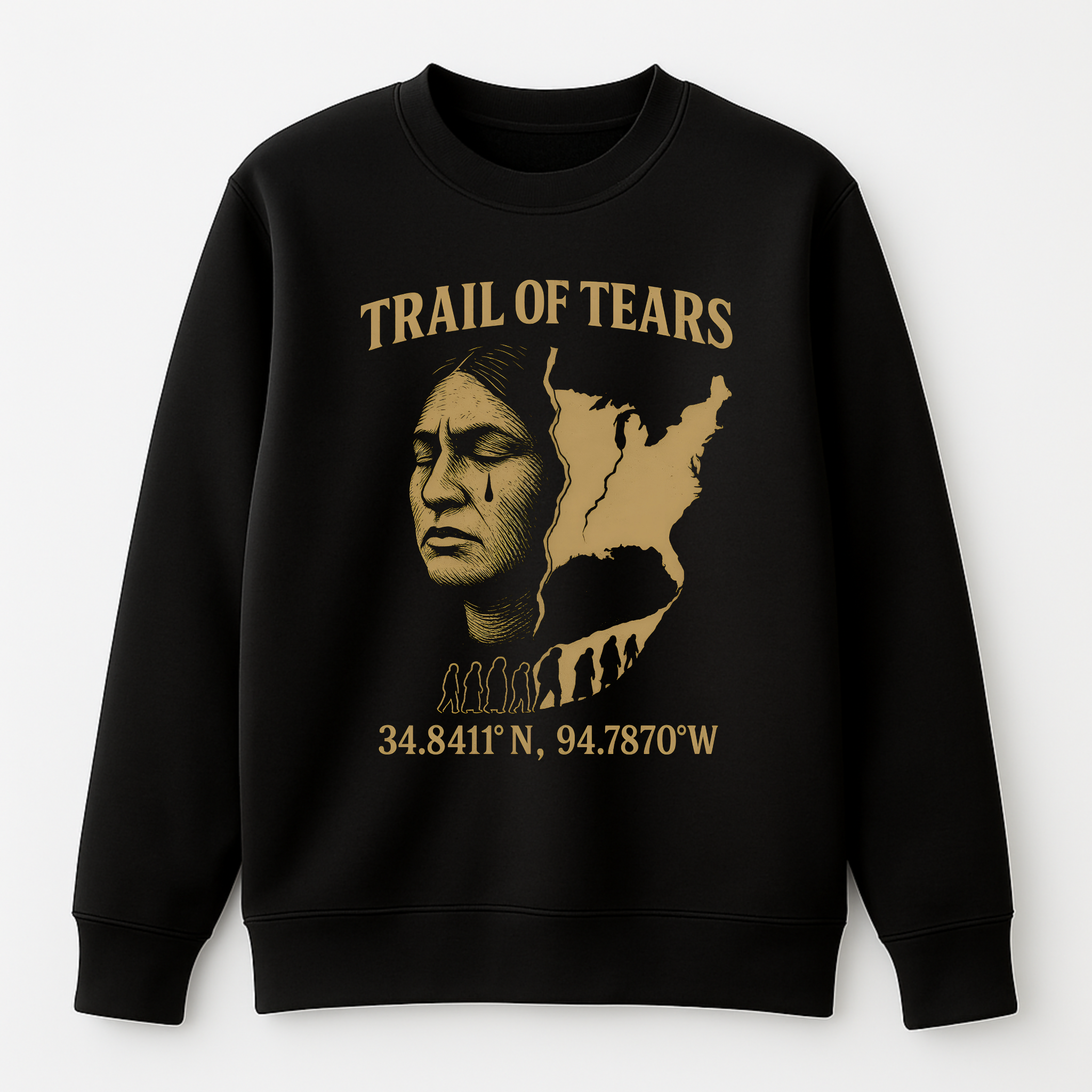 "Sundaraq" | Trail Of Tears | Crewneck Sweatshirt
