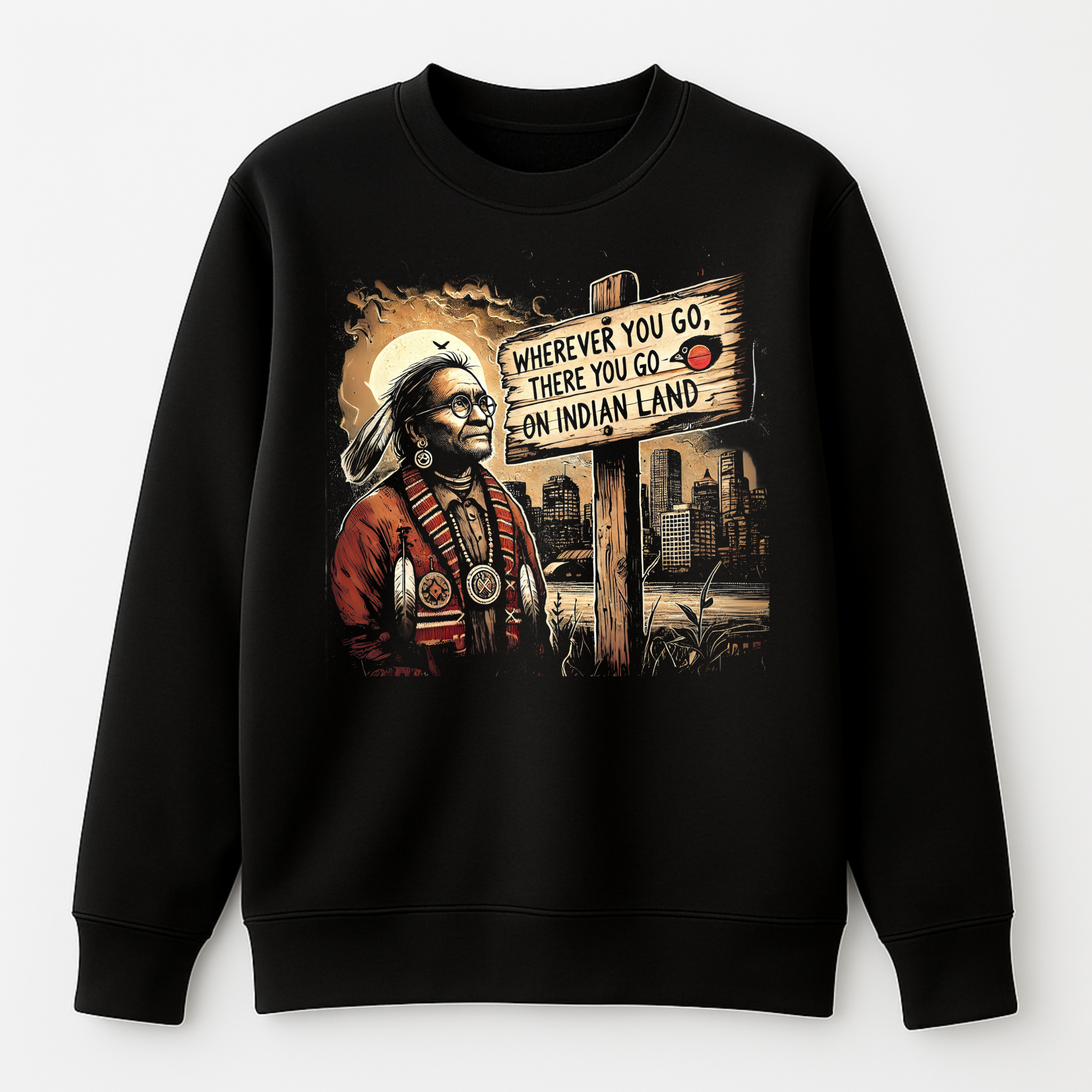 "Cochise" | Native Land | Crewneck Sweatshirt
