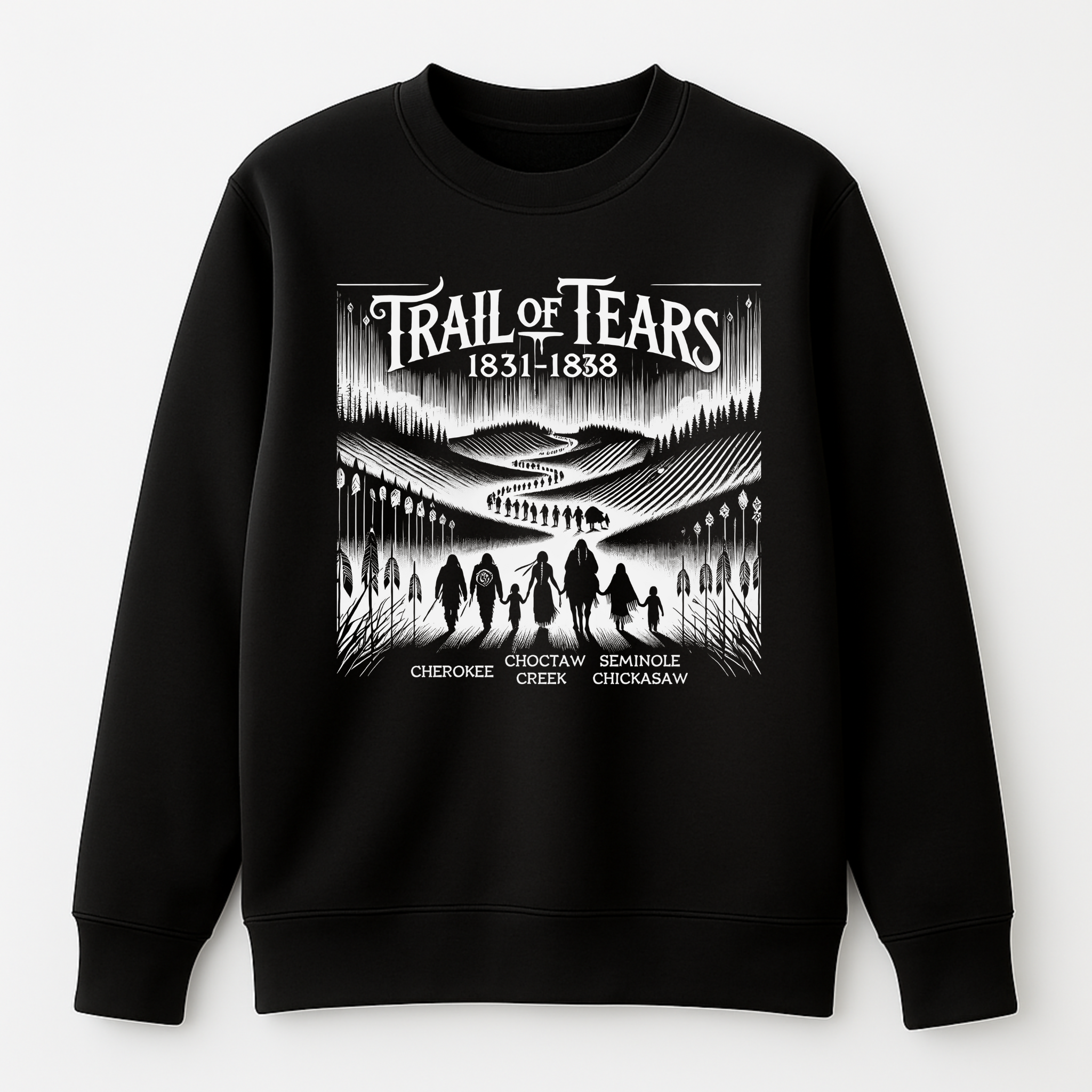 "Lomasi" | Trail Of Tears | Crewneck Sweatshirt