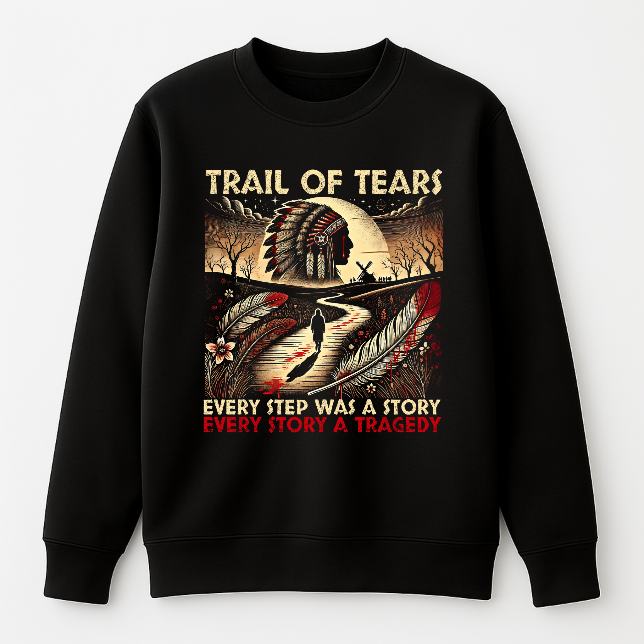 "Tsula" | Trail Of Tears | Crewneck Sweatshirt