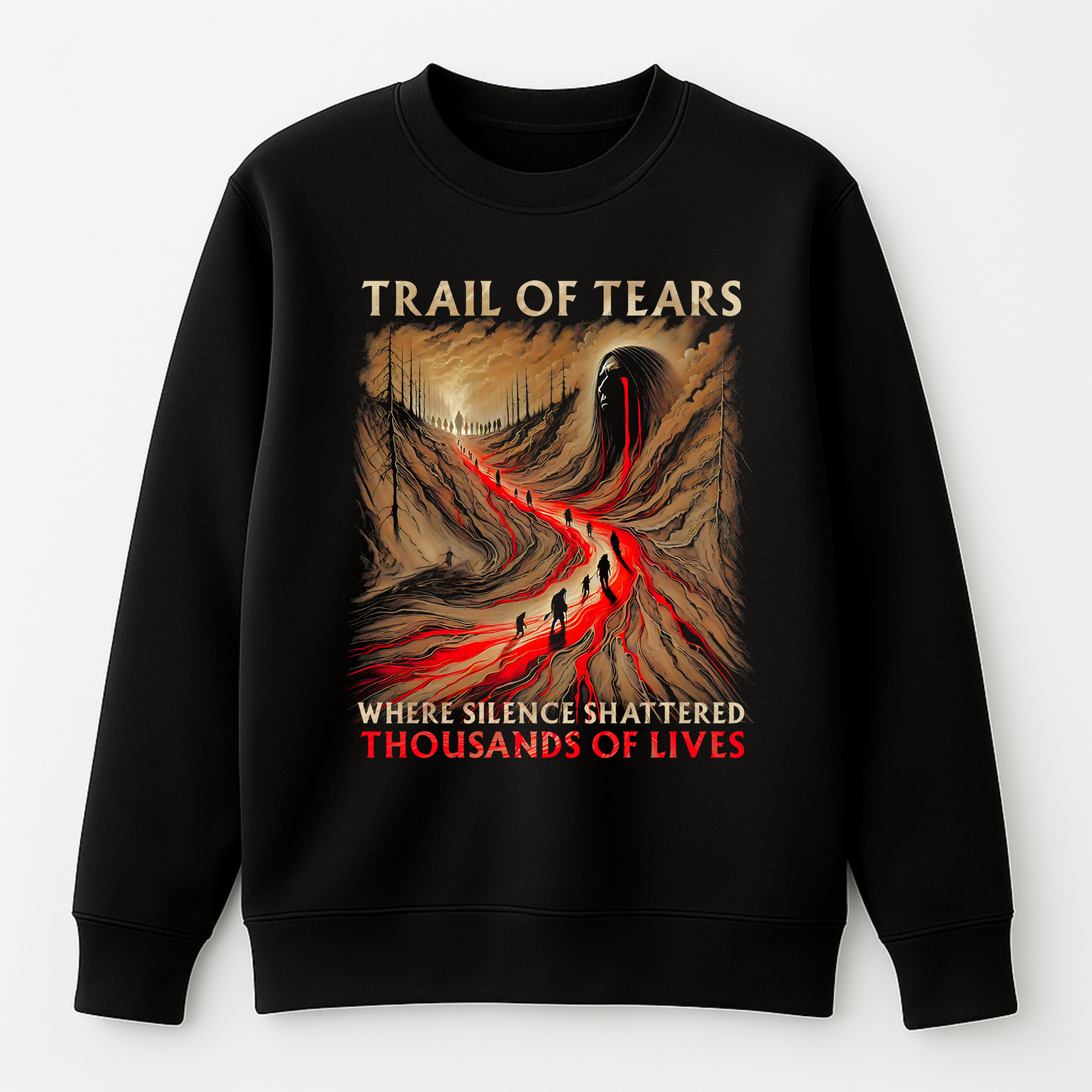 "Wapun" | Trail Of Tears | Crewneck Sweatshirt