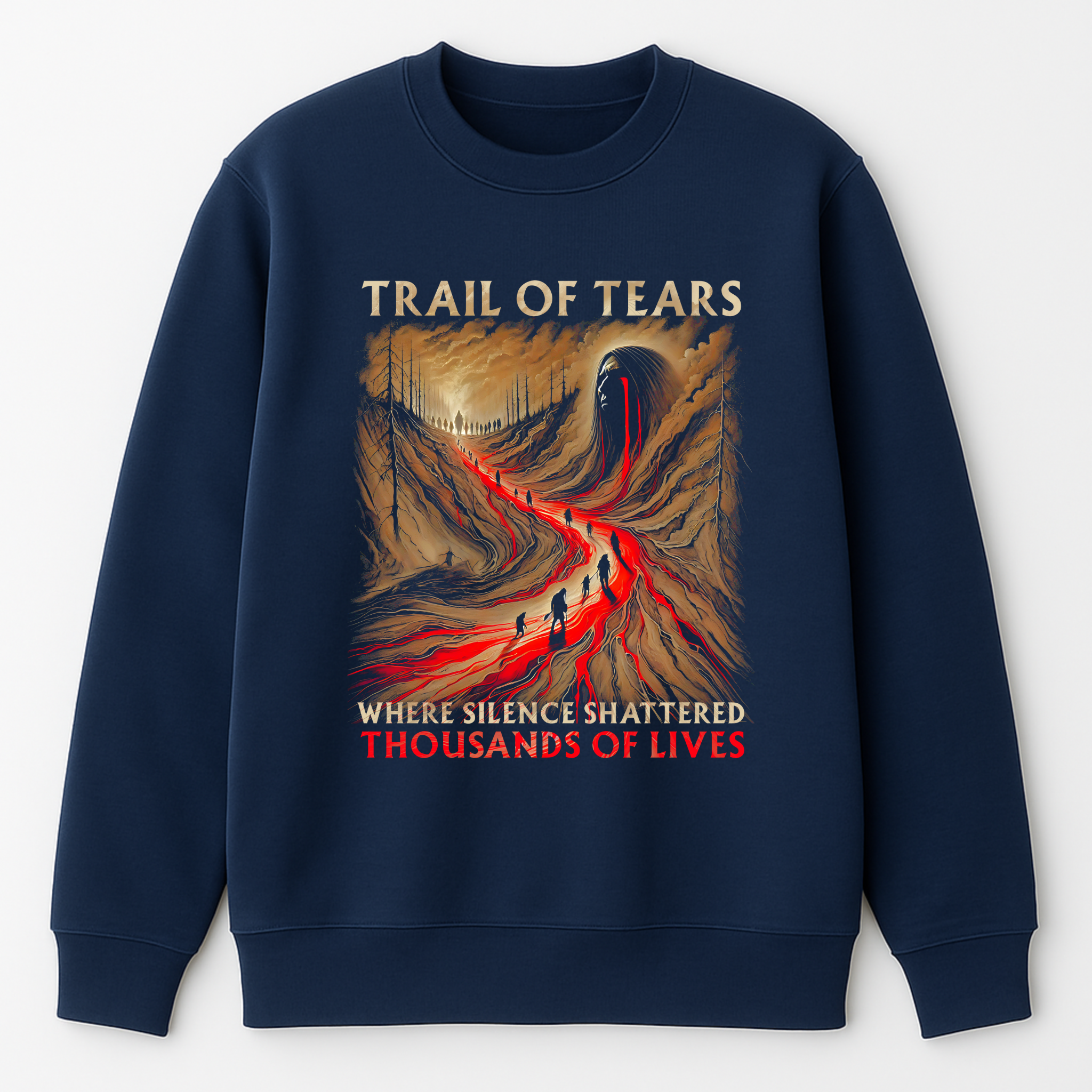 "Wapun" | Trail Of Tears | Crewneck Sweatshirt