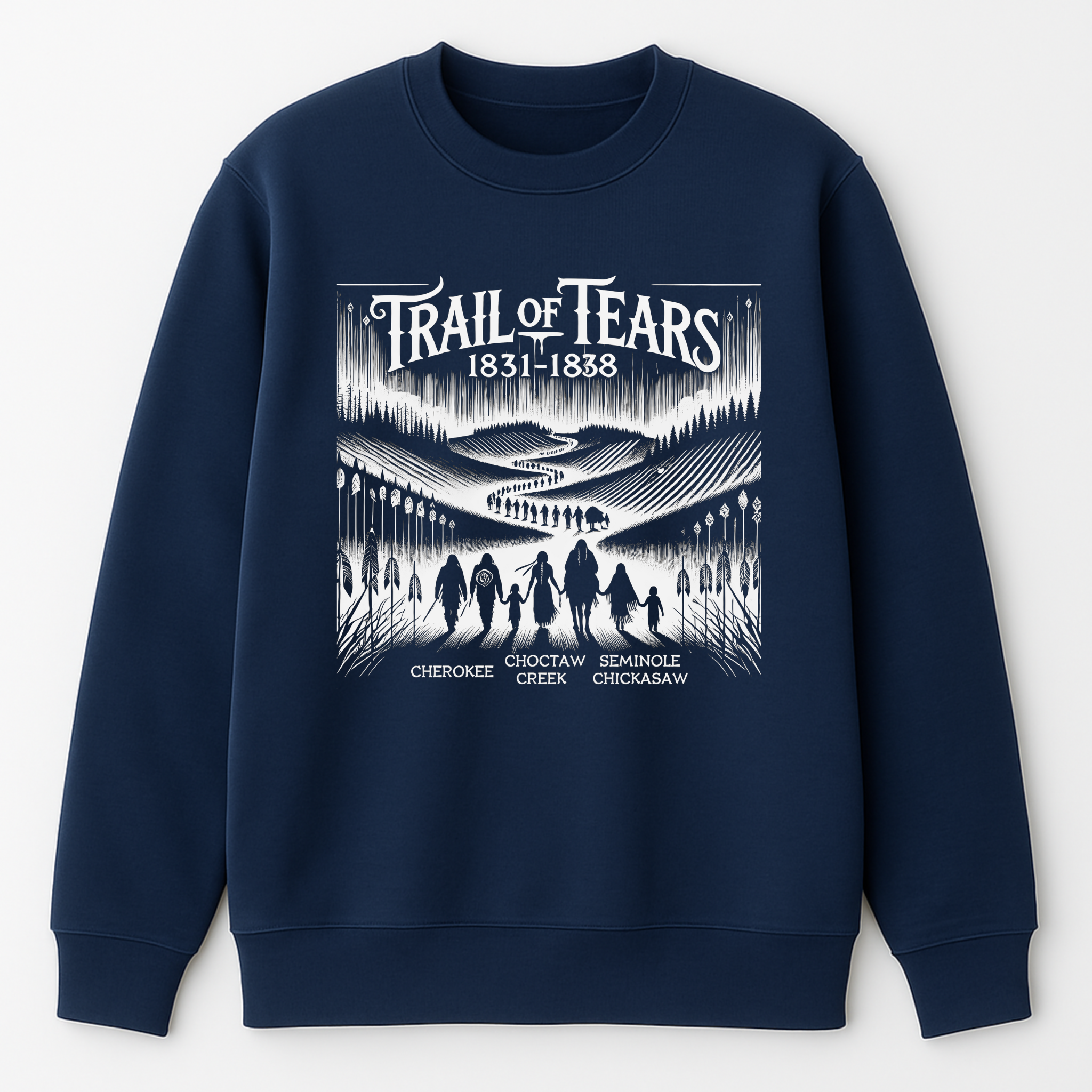 "Lomasi" | Trail Of Tears | Crewneck Sweatshirt