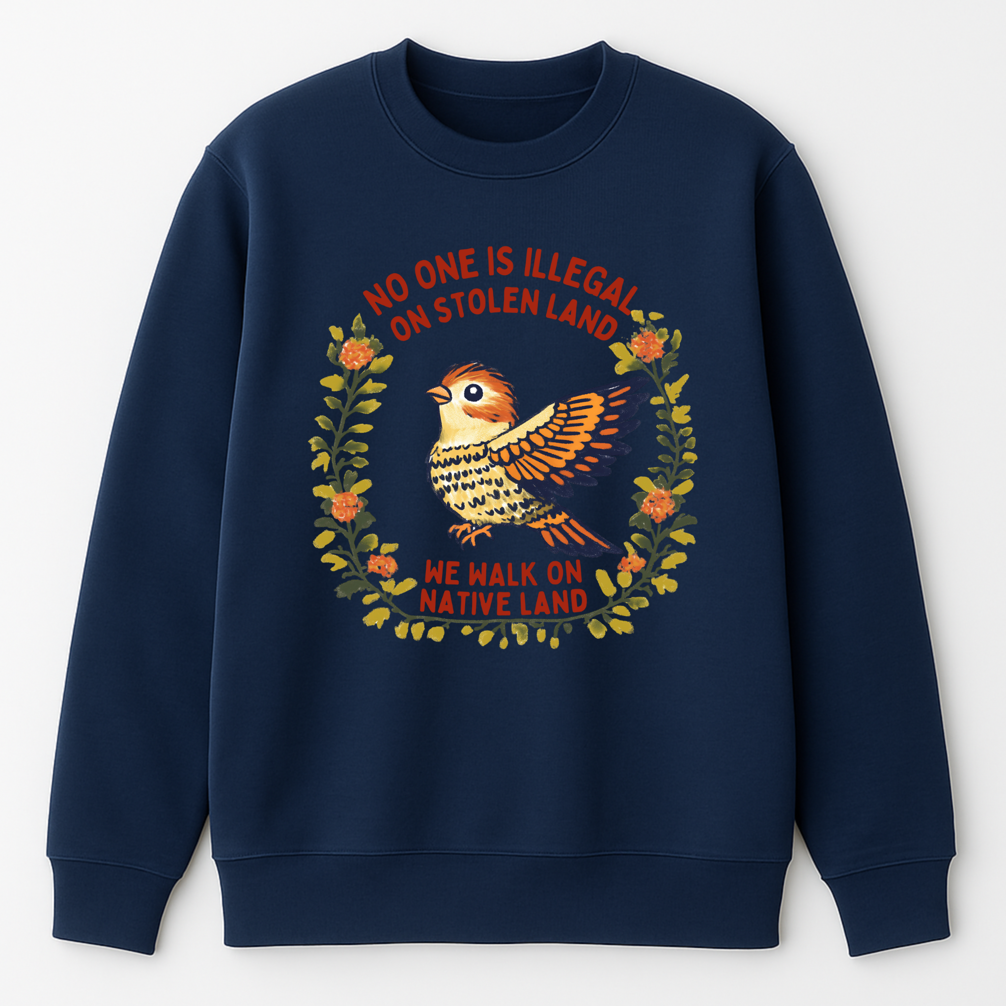"Pakuna" | Quetzal | Crewneck Sweatshirt