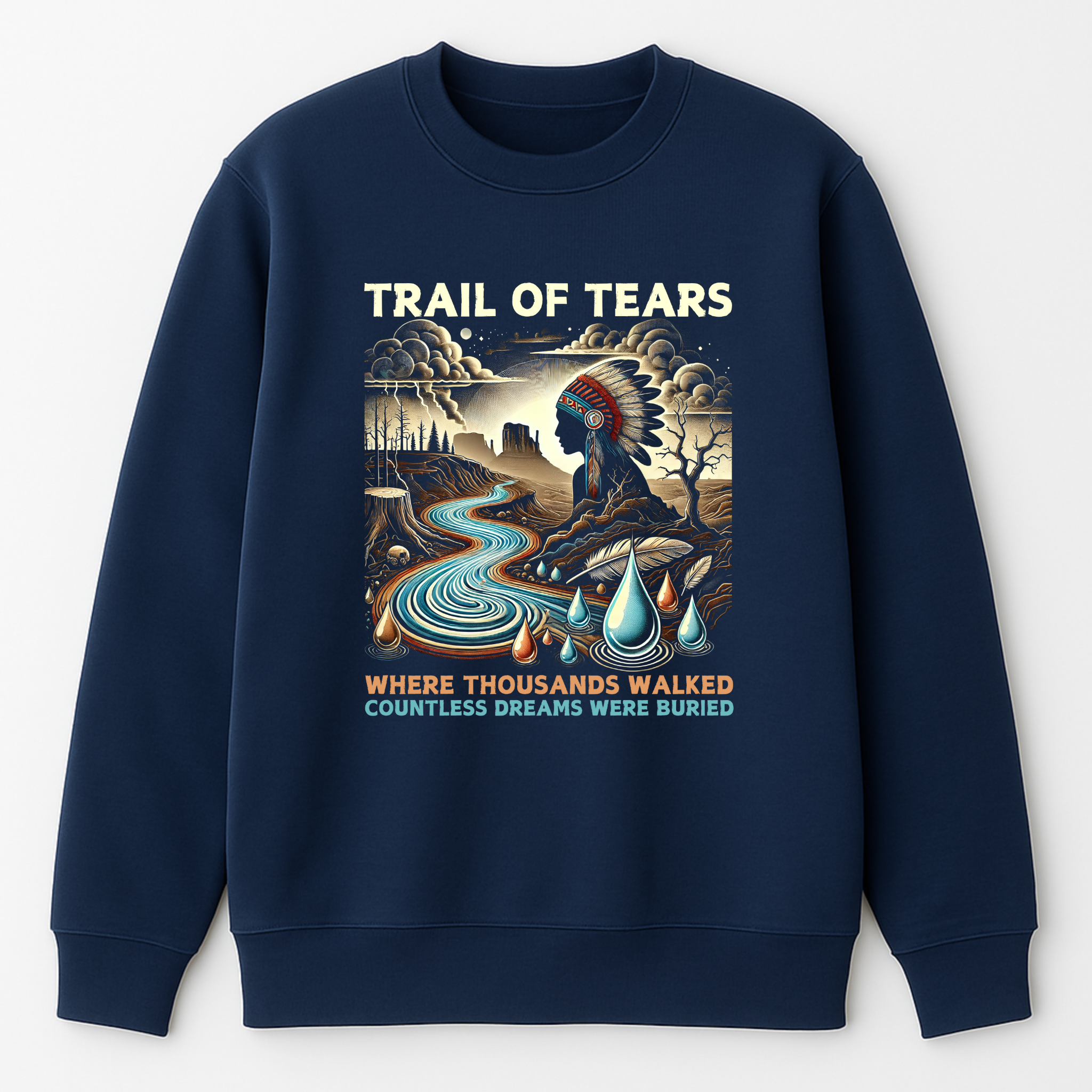 "Elu" | Trail Of Tears | Crewneck Sweatshirt