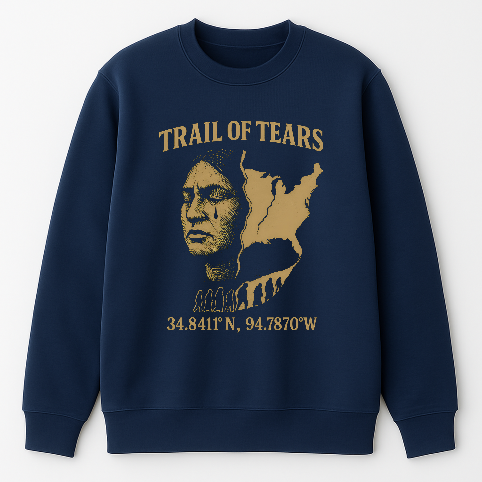 "Sundaraq" | Trail Of Tears | Crewneck Sweatshirt