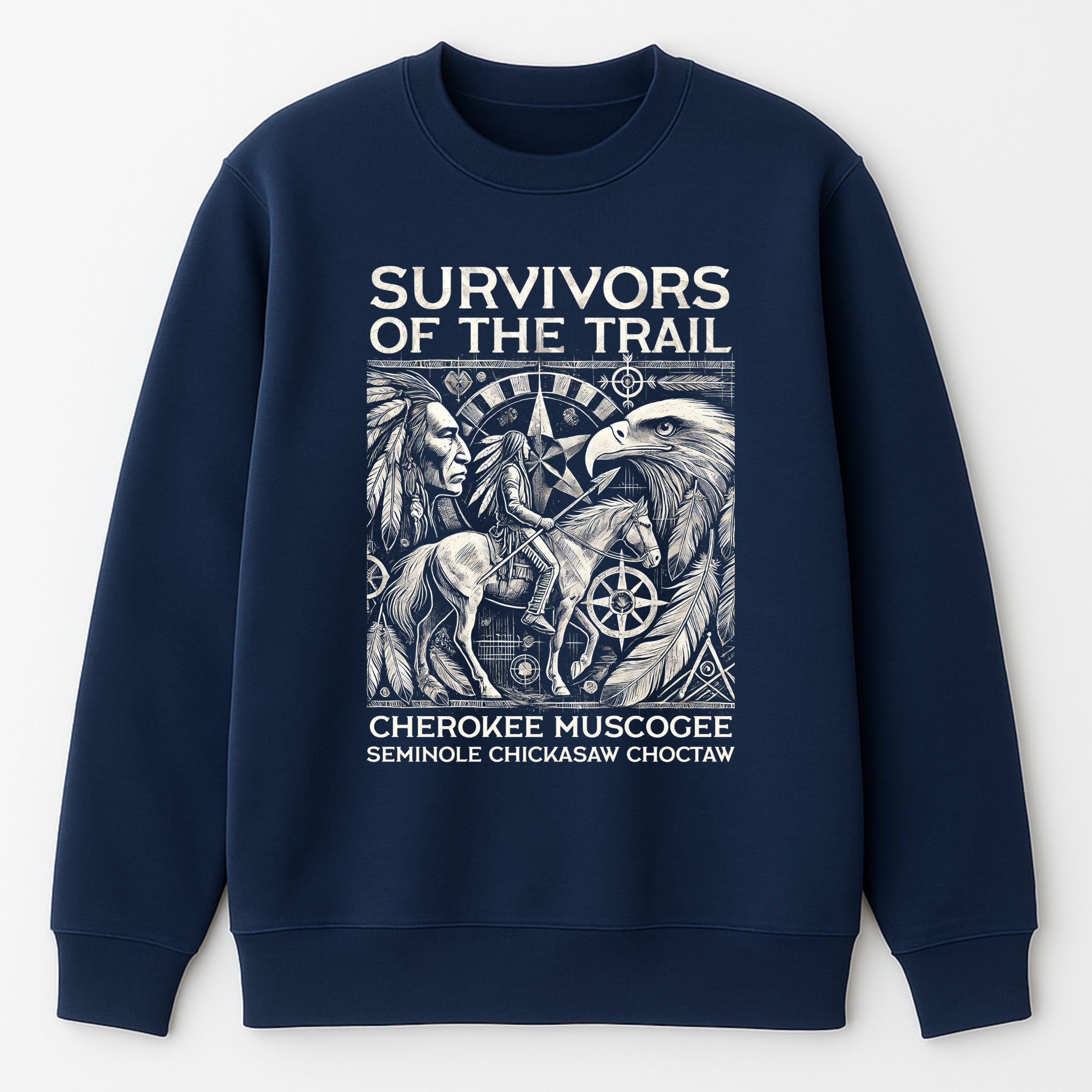 "Chayton" | Trail Of Tears | Crewneck Sweatshirt