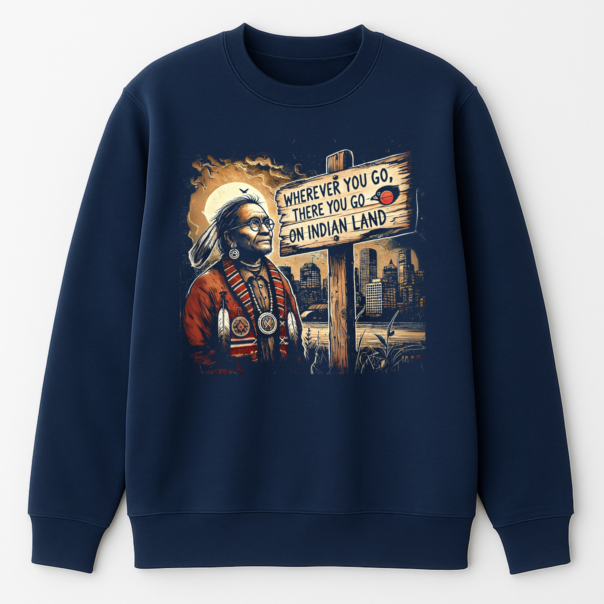 "Cochise" | Native Land | Crewneck Sweatshirt