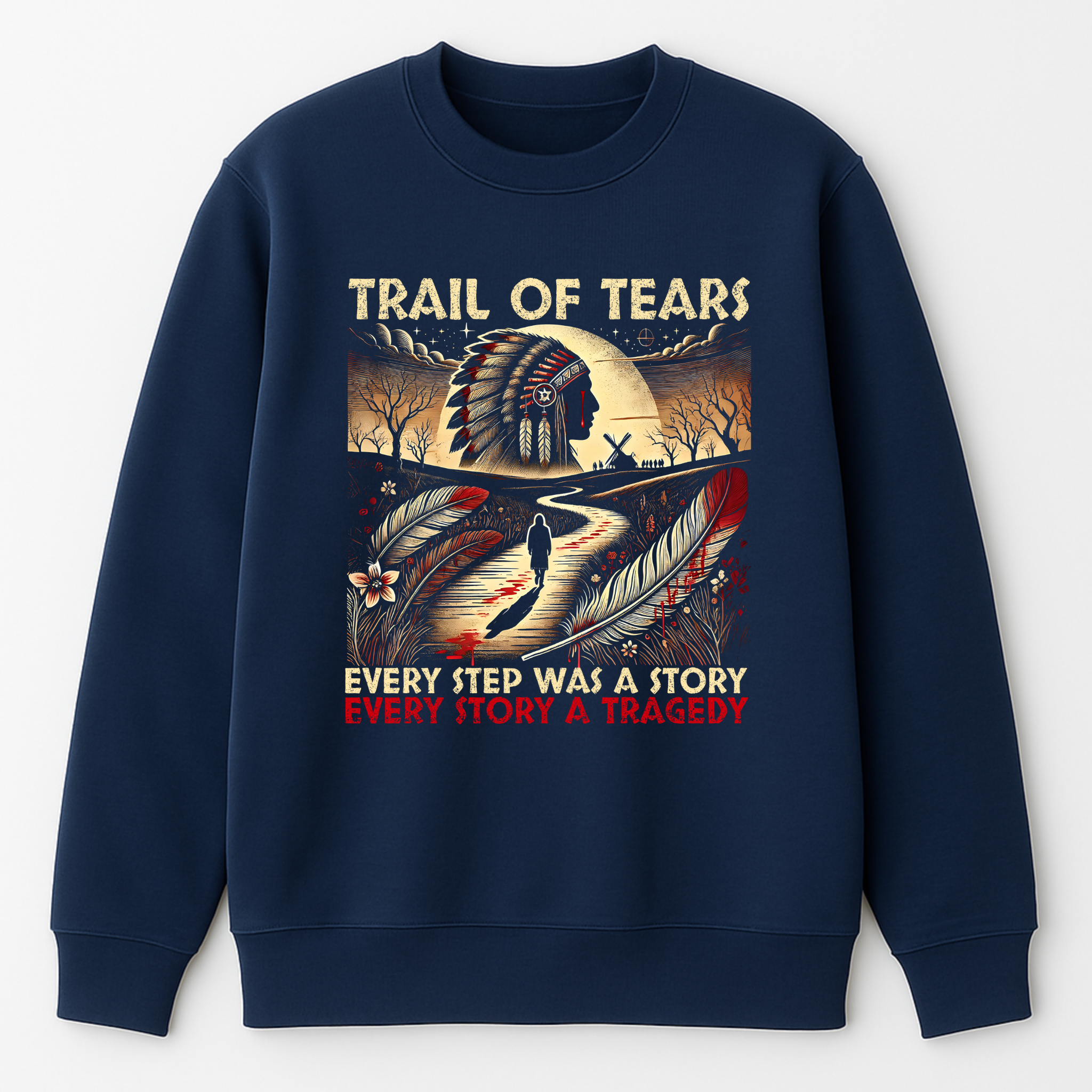 "Tsula" | Trail Of Tears | Crewneck Sweatshirt