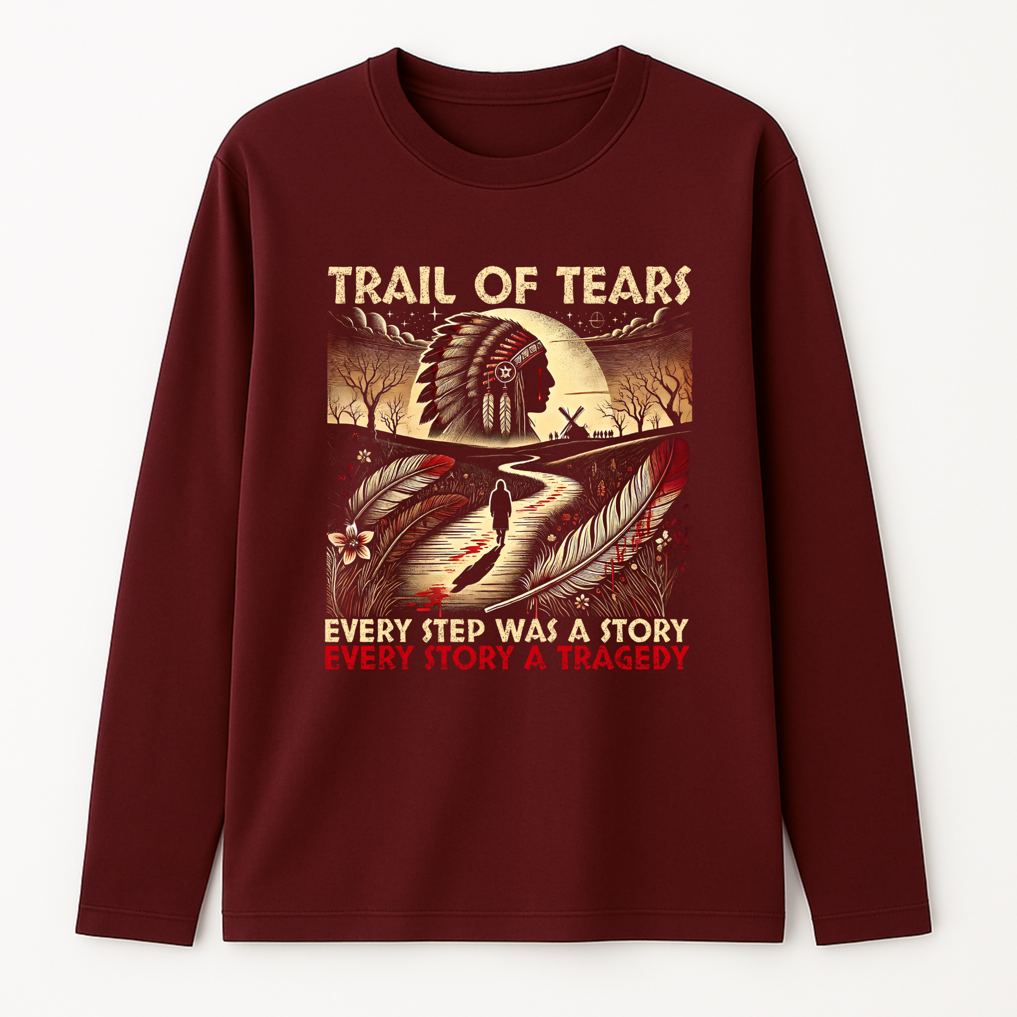 "Tsula" | Trail Of Tears | Long Sleeve
