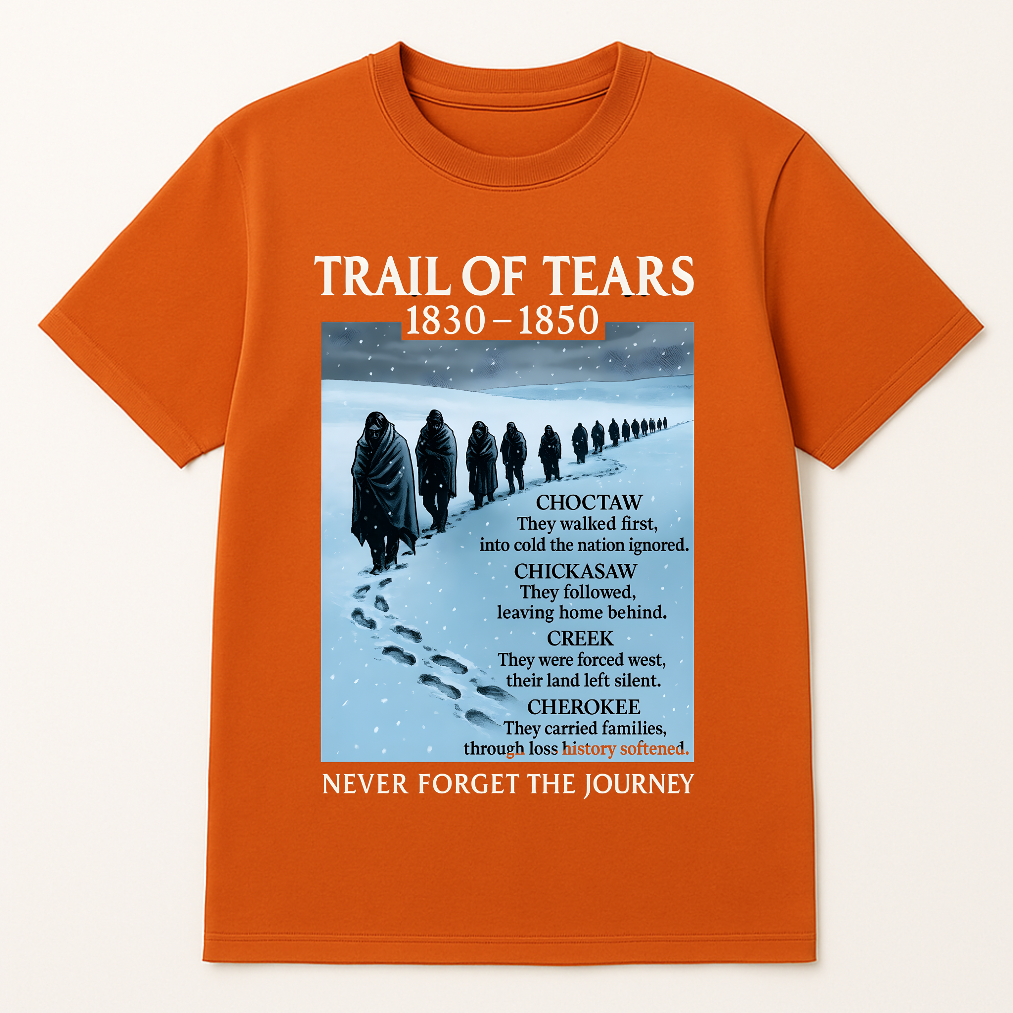 Iskun — Trail of Tears Heritage Tee