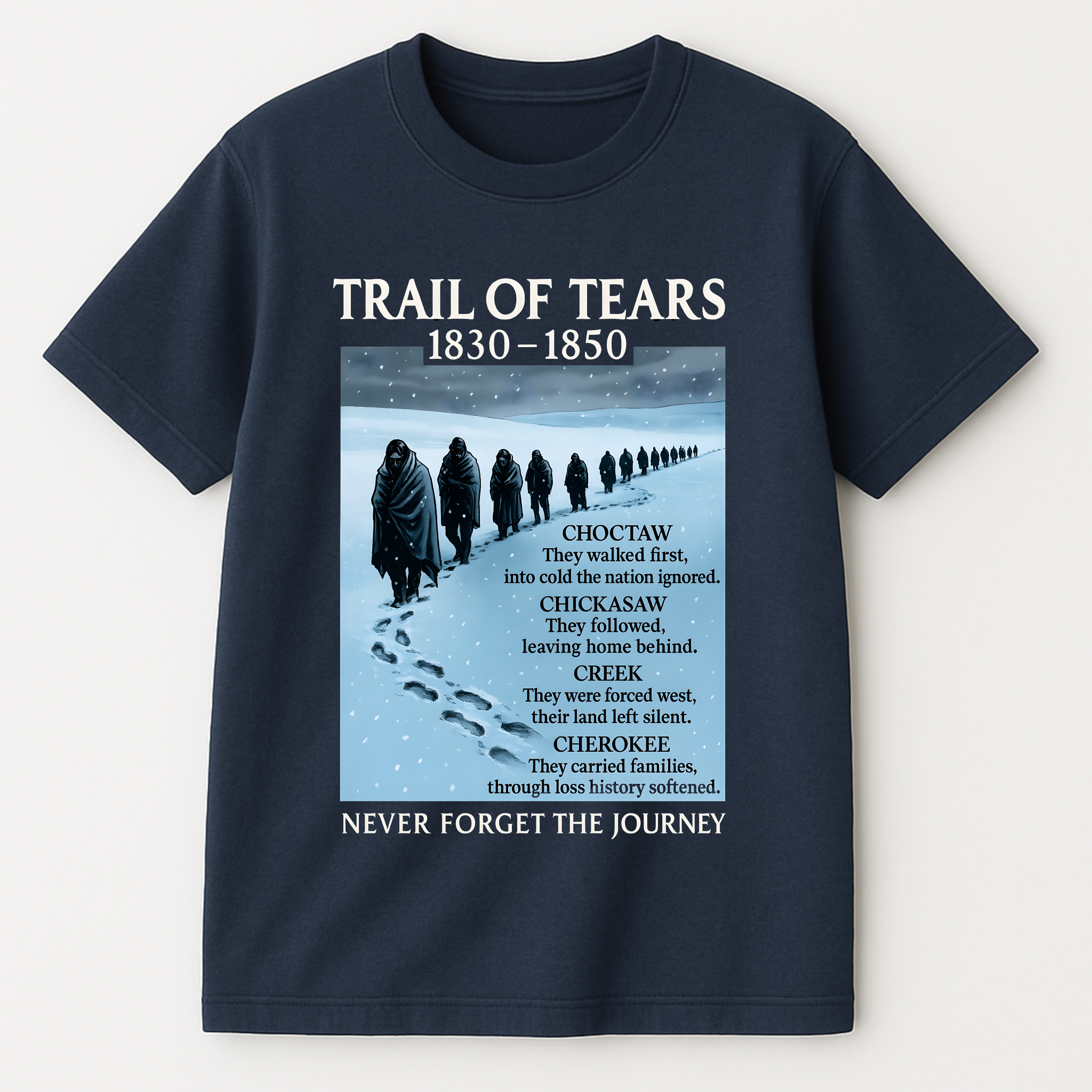 Iskun — Trail of Tears Heritage Tee