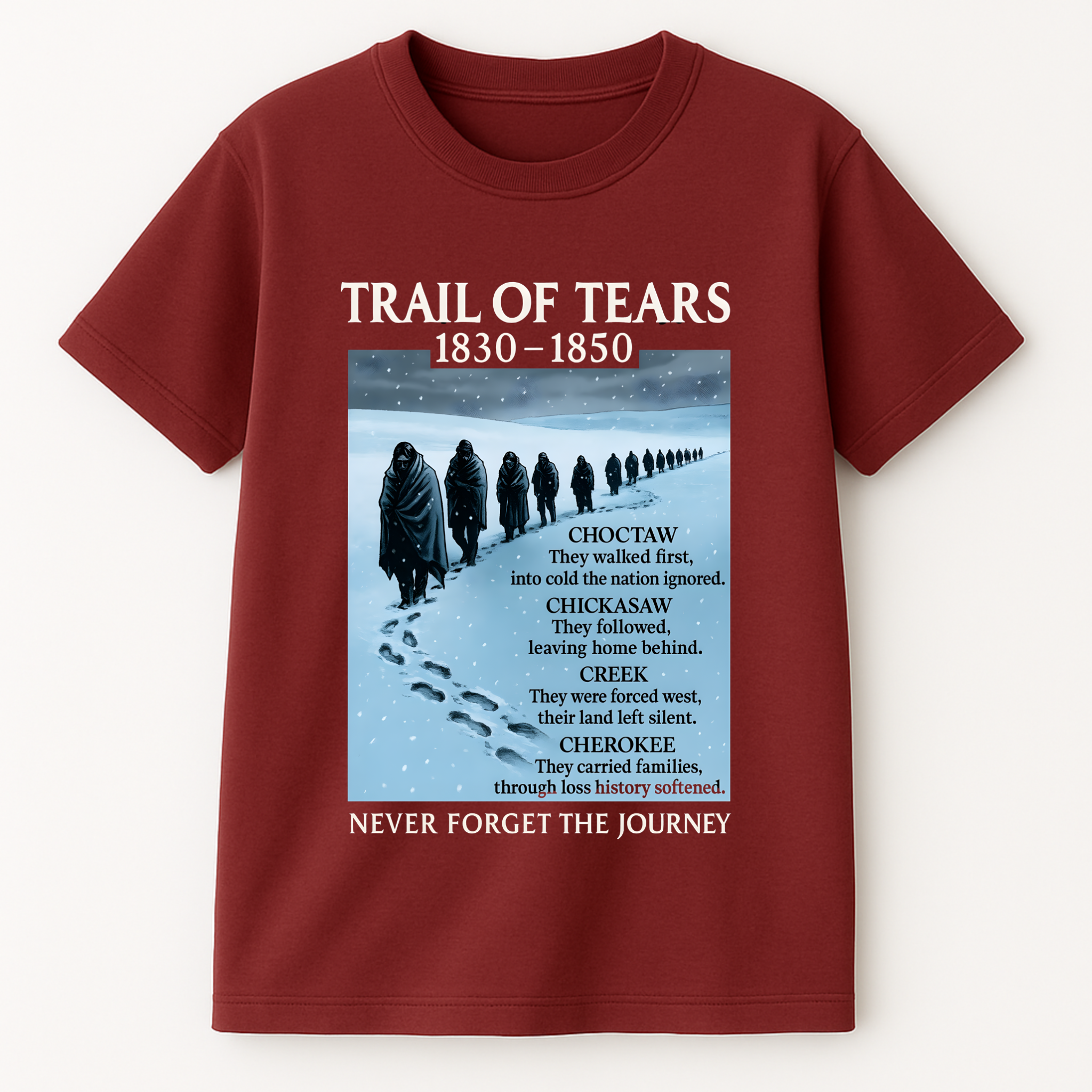 Iskun — Trail of Tears Heritage Tee