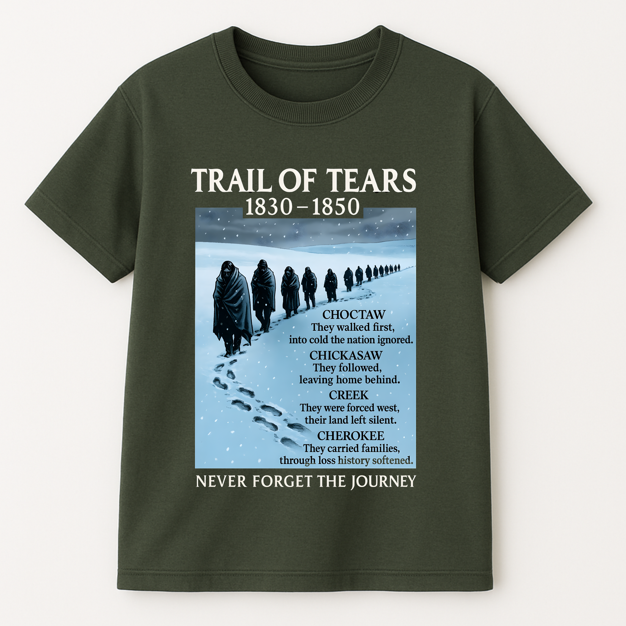 Iskun — Trail of Tears Heritage Tee