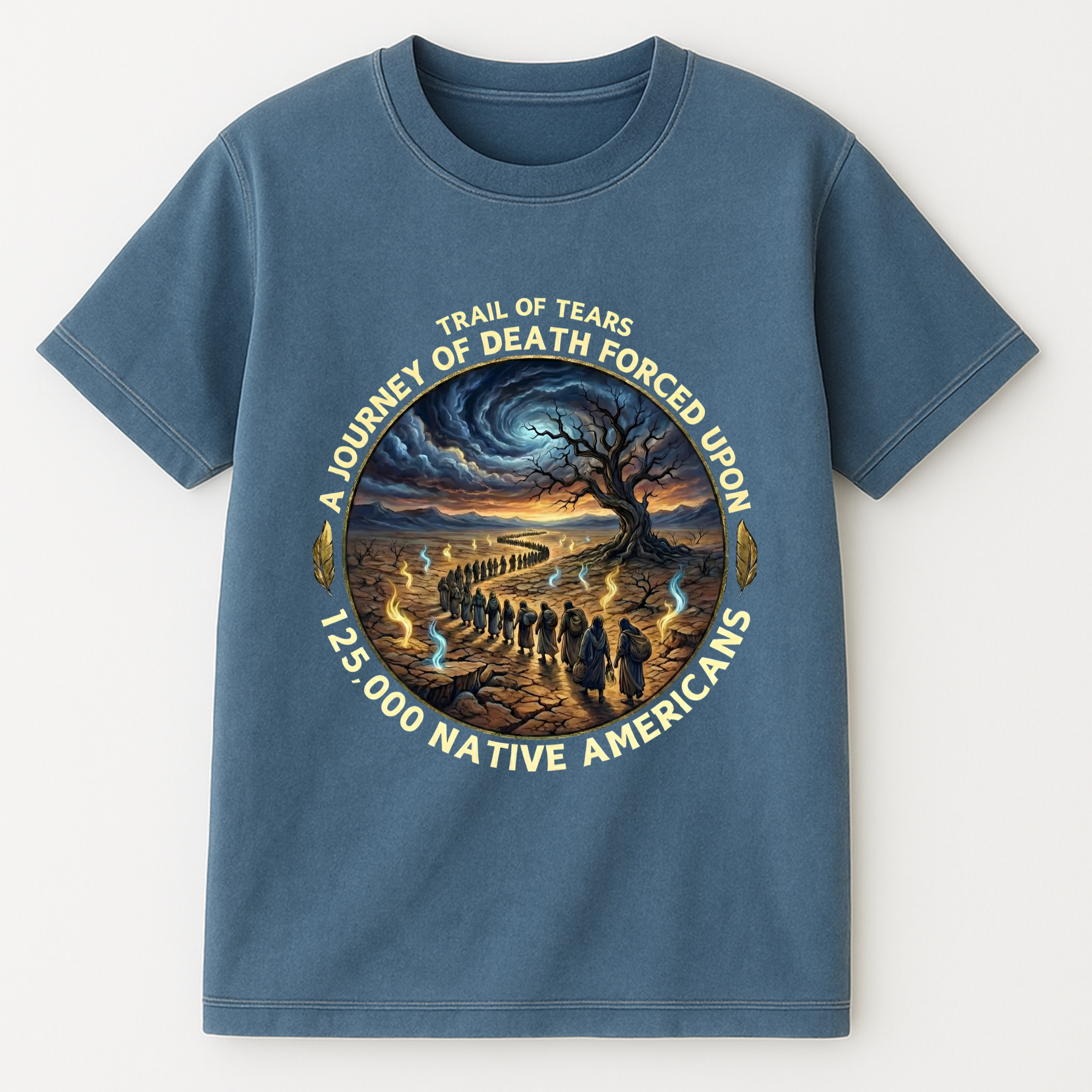 Kiona v2.1 Trail of Tears remembrance tee, second look