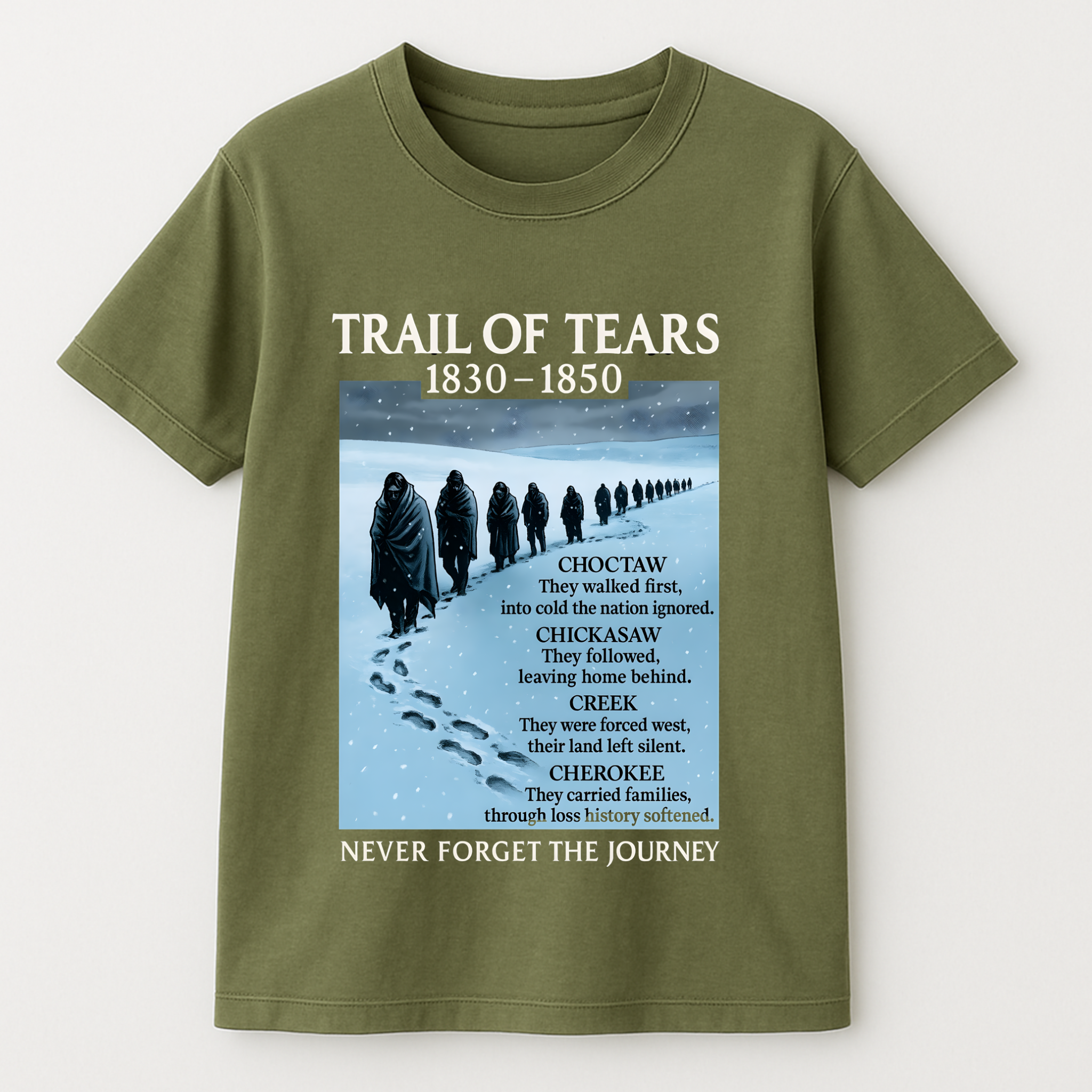 Iskun — Trail of Tears Heritage Tee