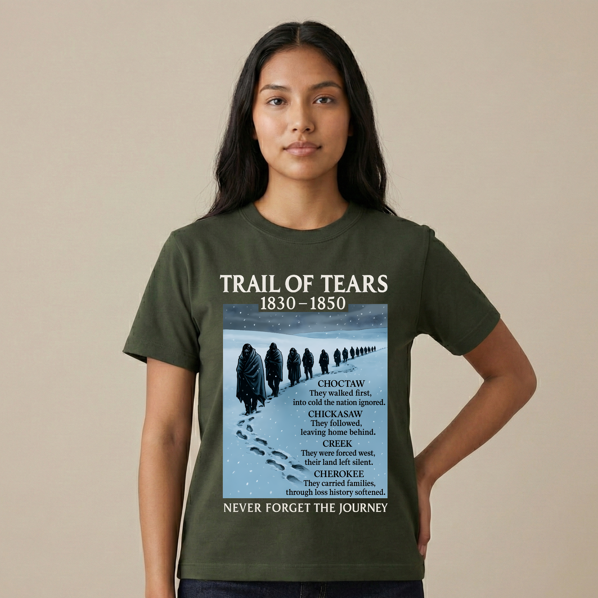 Iskun — Trail of Tears Heritage Tee