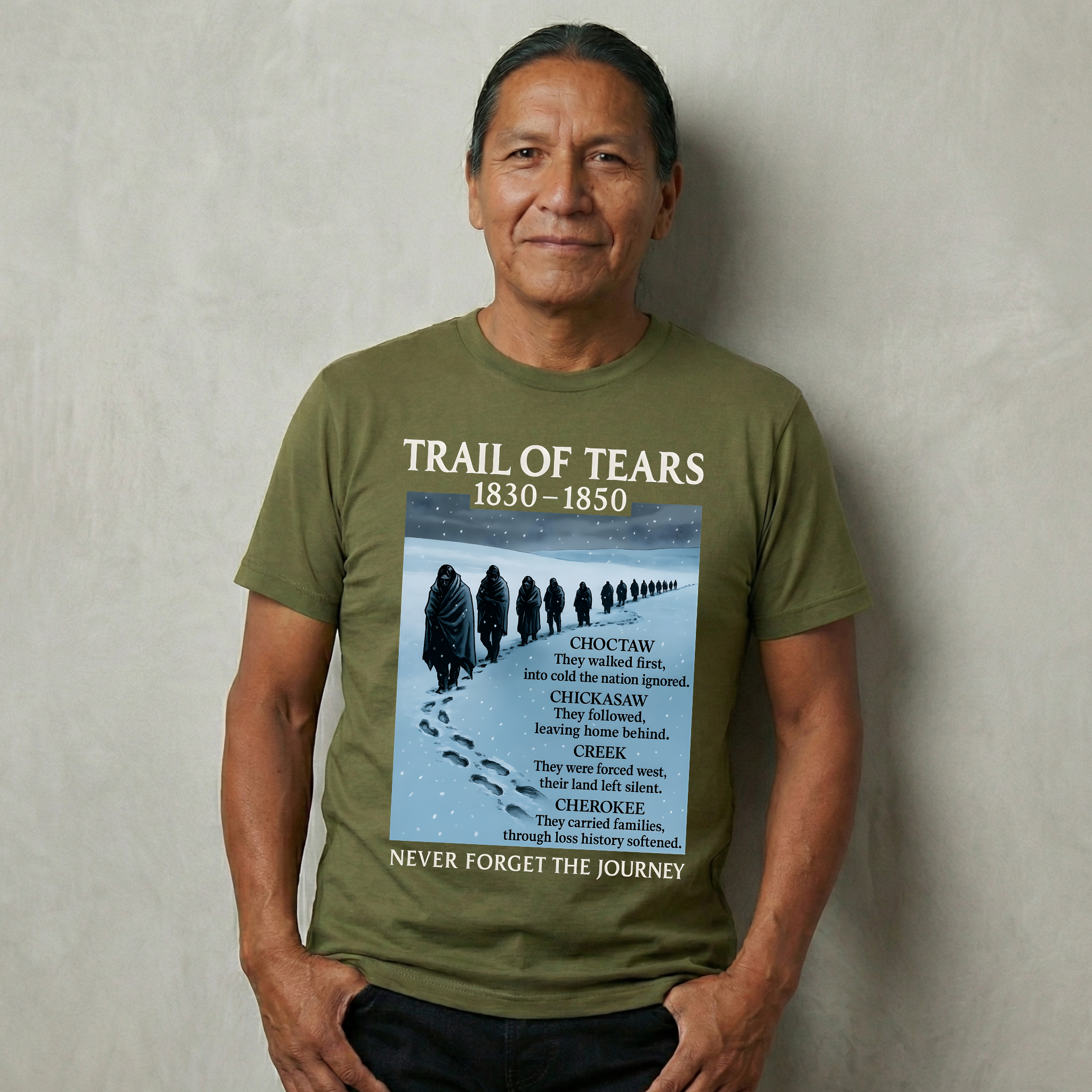 Iskun — Trail of Tears Heritage Tee