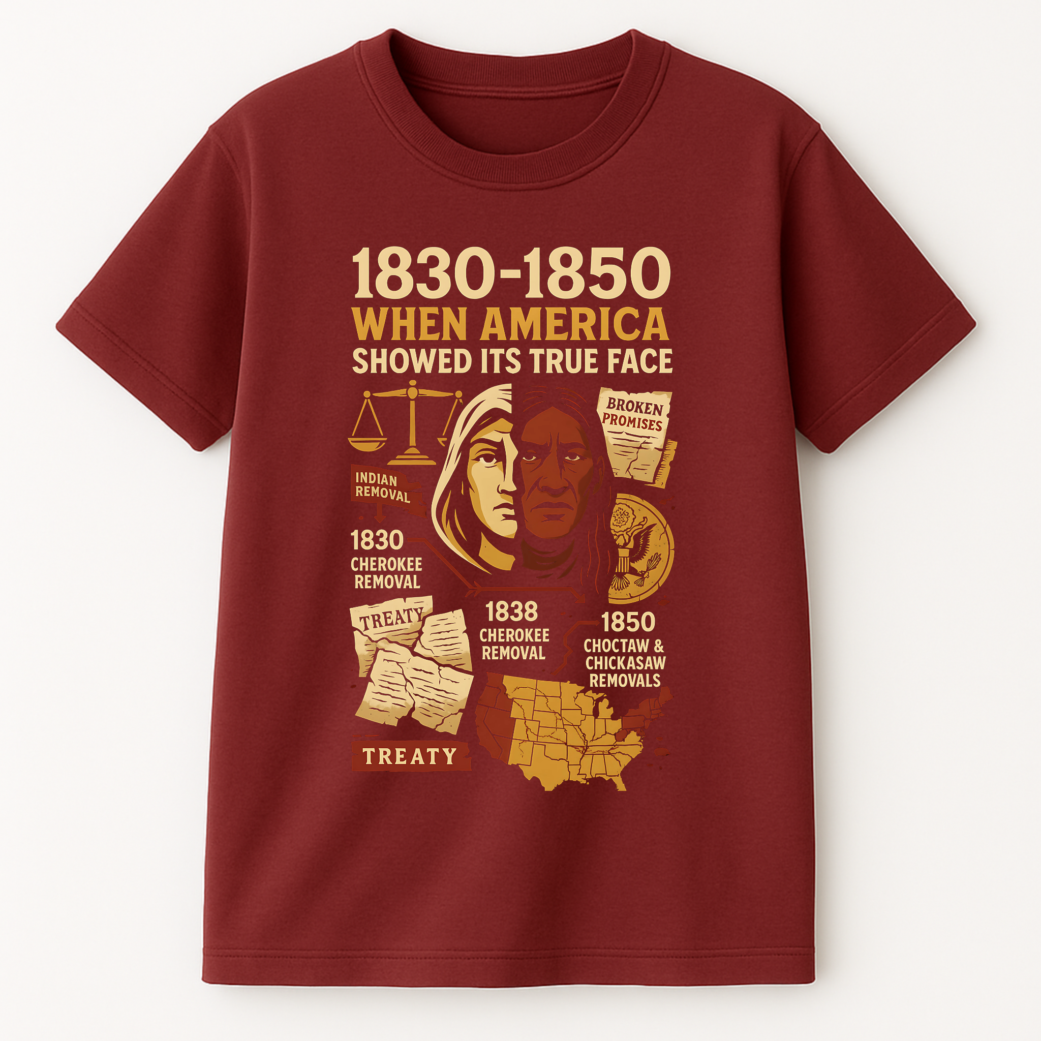 "Nokah" | Trail Of Tears | Unisex Tee