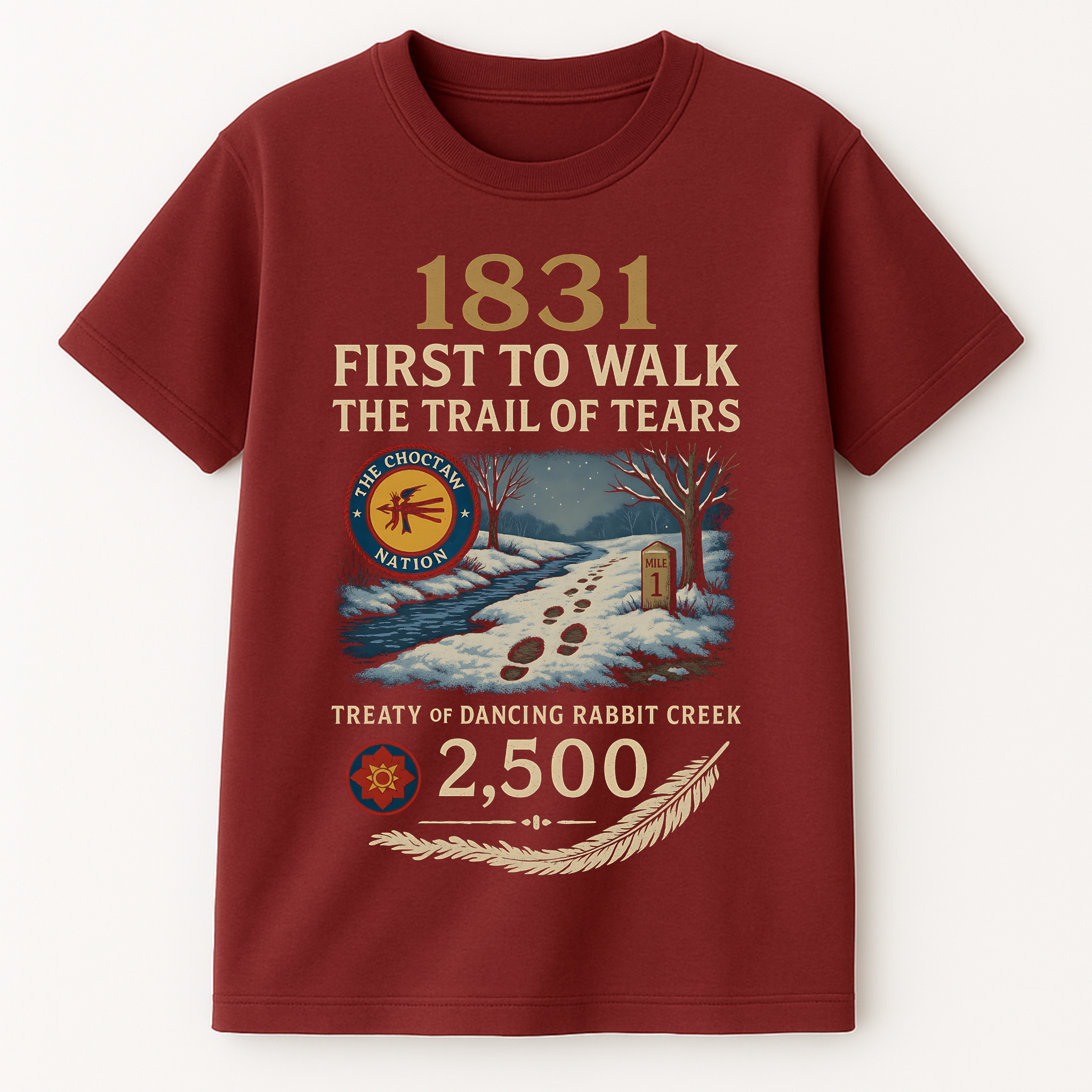 "Sahni" | Trail Of Tears | Unisex Tee