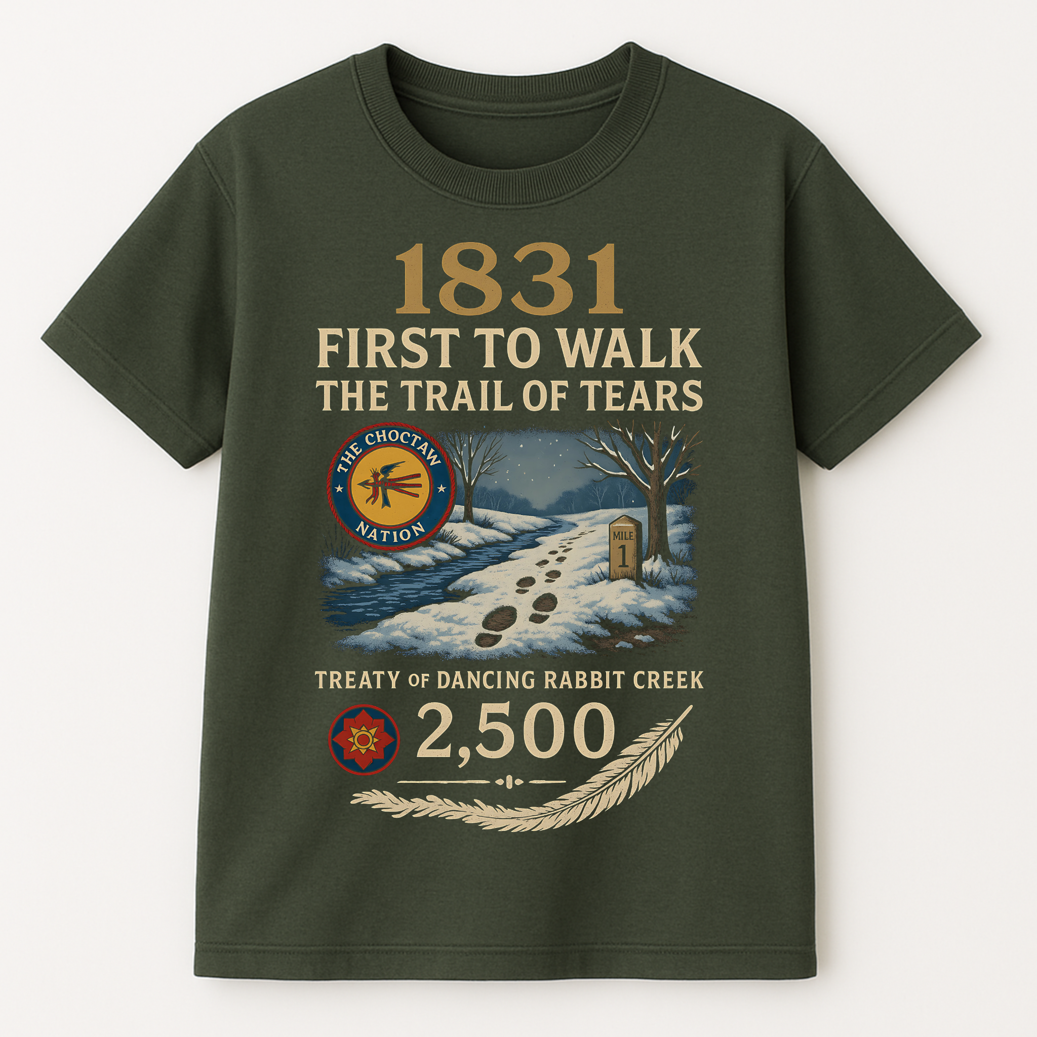 "Sahni" | Trail Of Tears | Unisex Tee