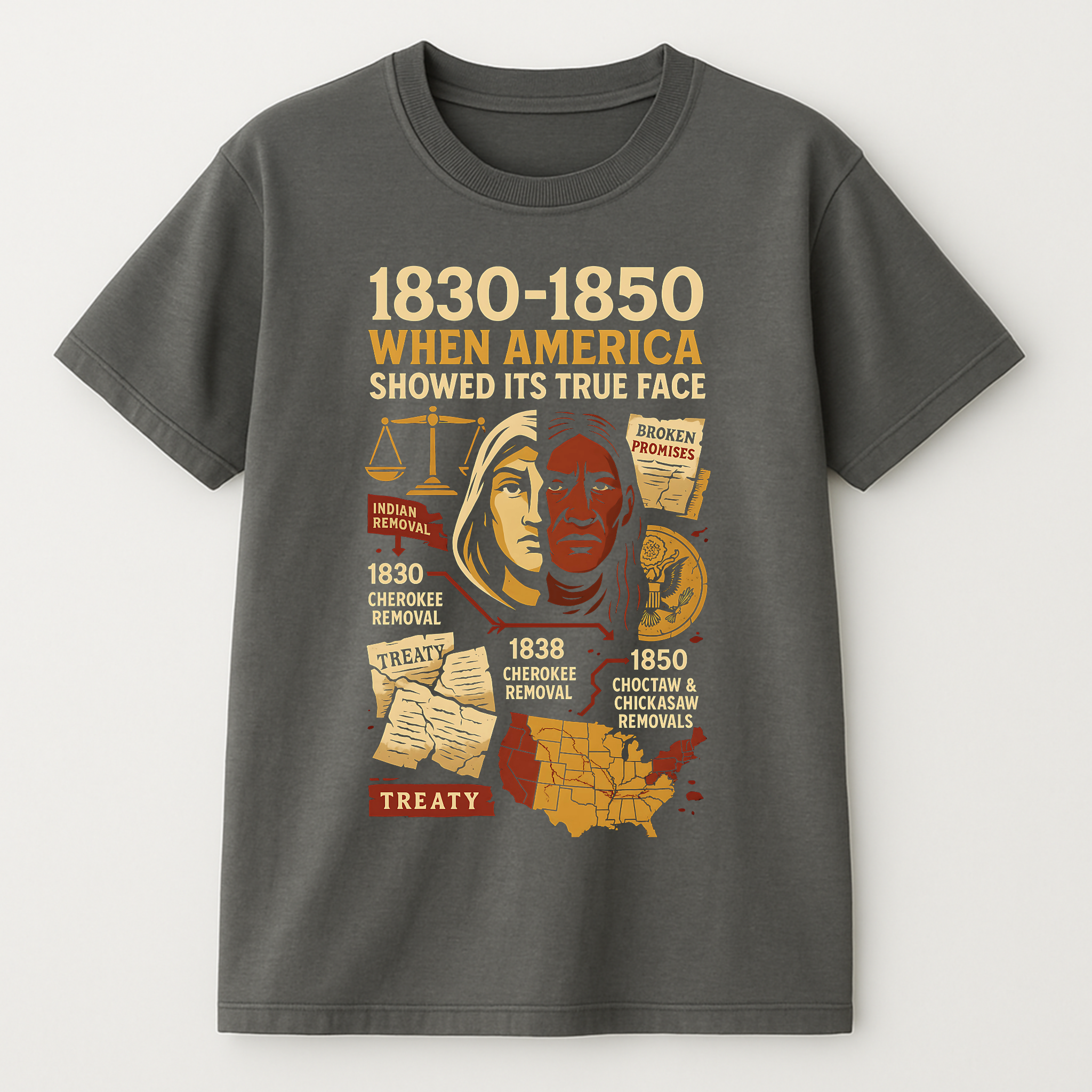 "Nokah" | Trail Of Tears | Unisex Tee