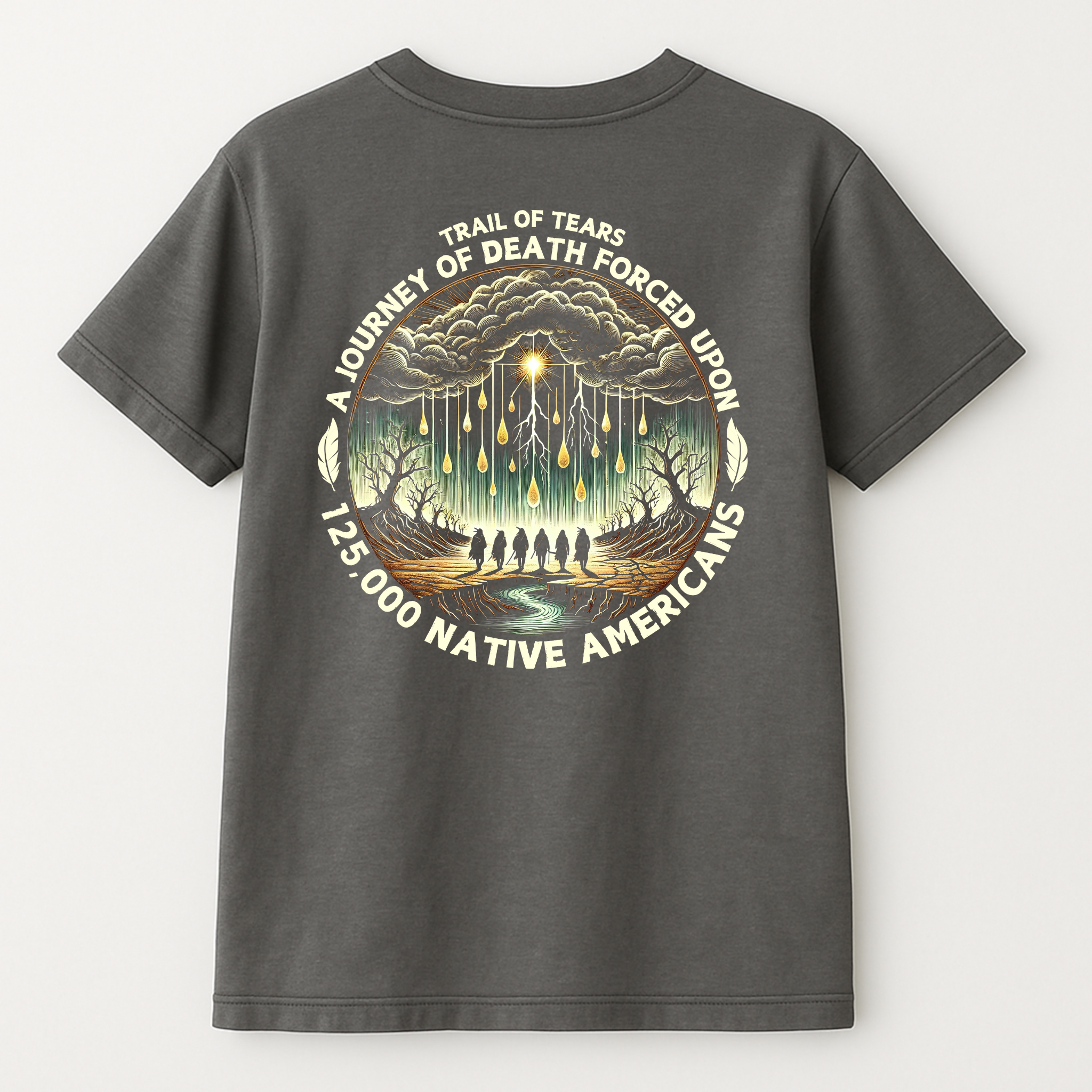 "Kiona" | Trail Of Tears | Unisex Tee | Back