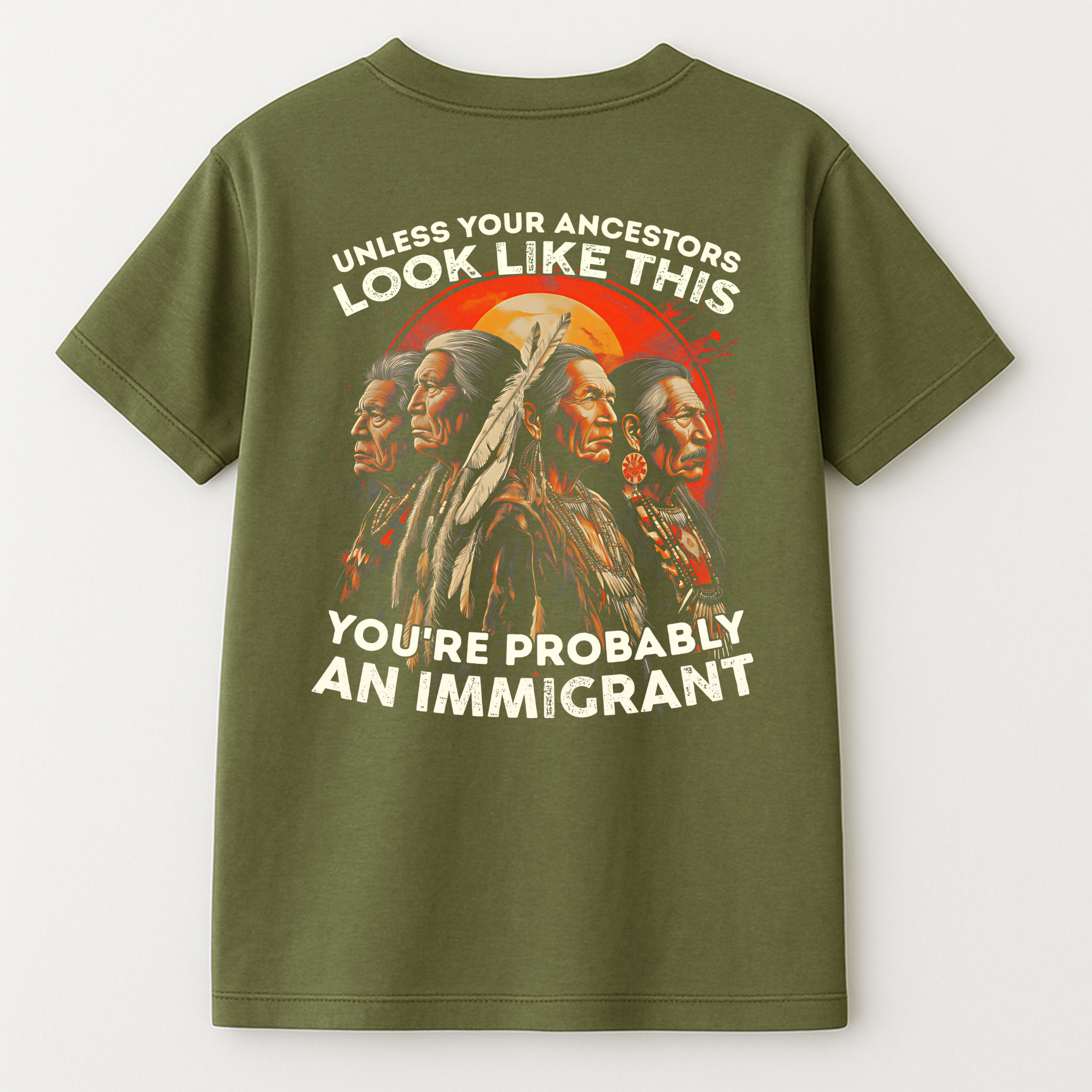 "Angeni" | Trail Of Tears | Unisex Tee | Back