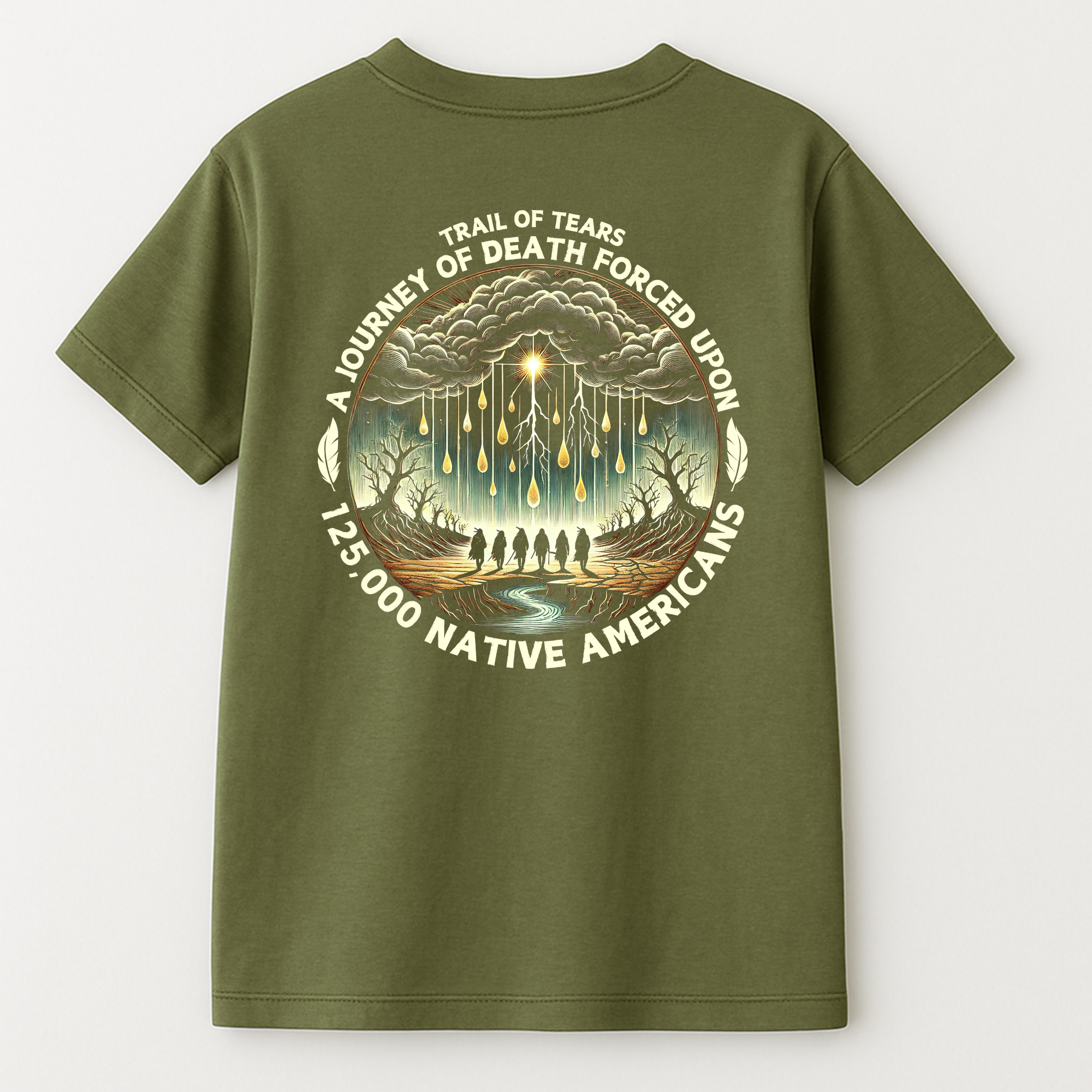 "Kiona" | Trail Of Tears | Unisex Tee | Back