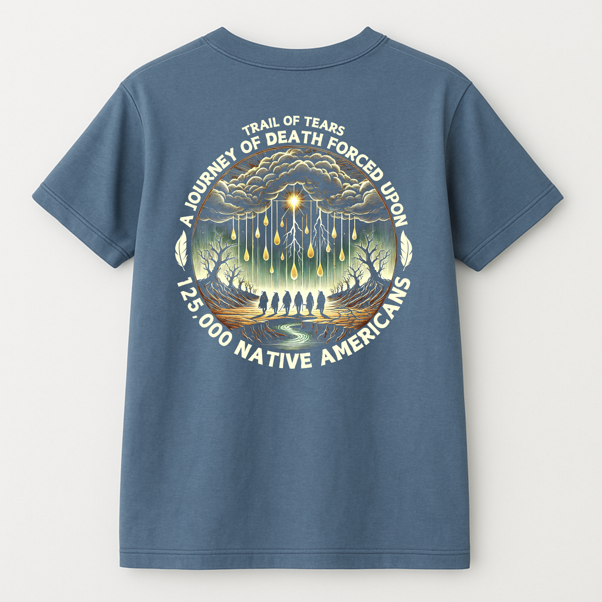 "Kiona" | Trail Of Tears | Unisex Tee | Back