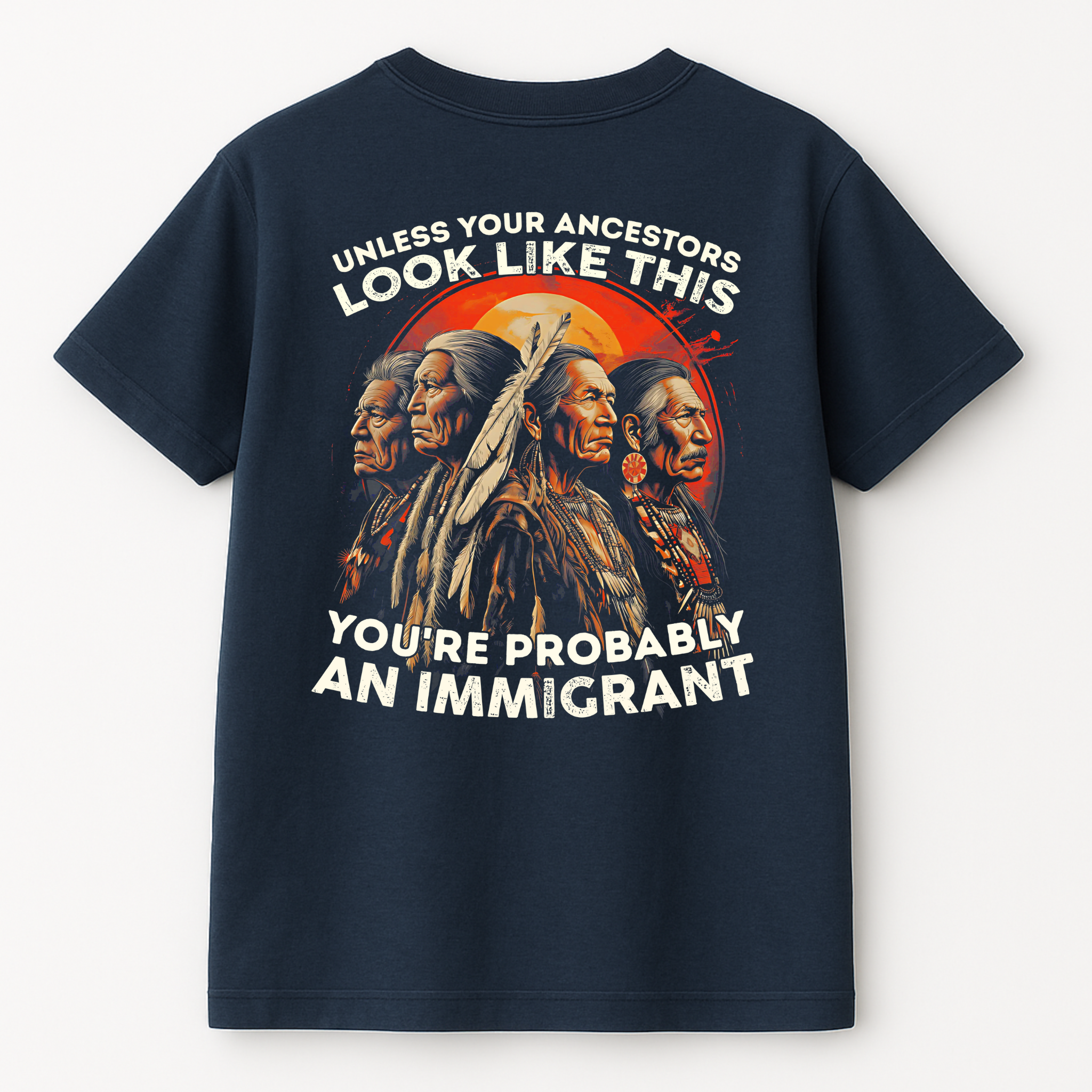 "Angeni" | Trail Of Tears | Unisex Tee | Back