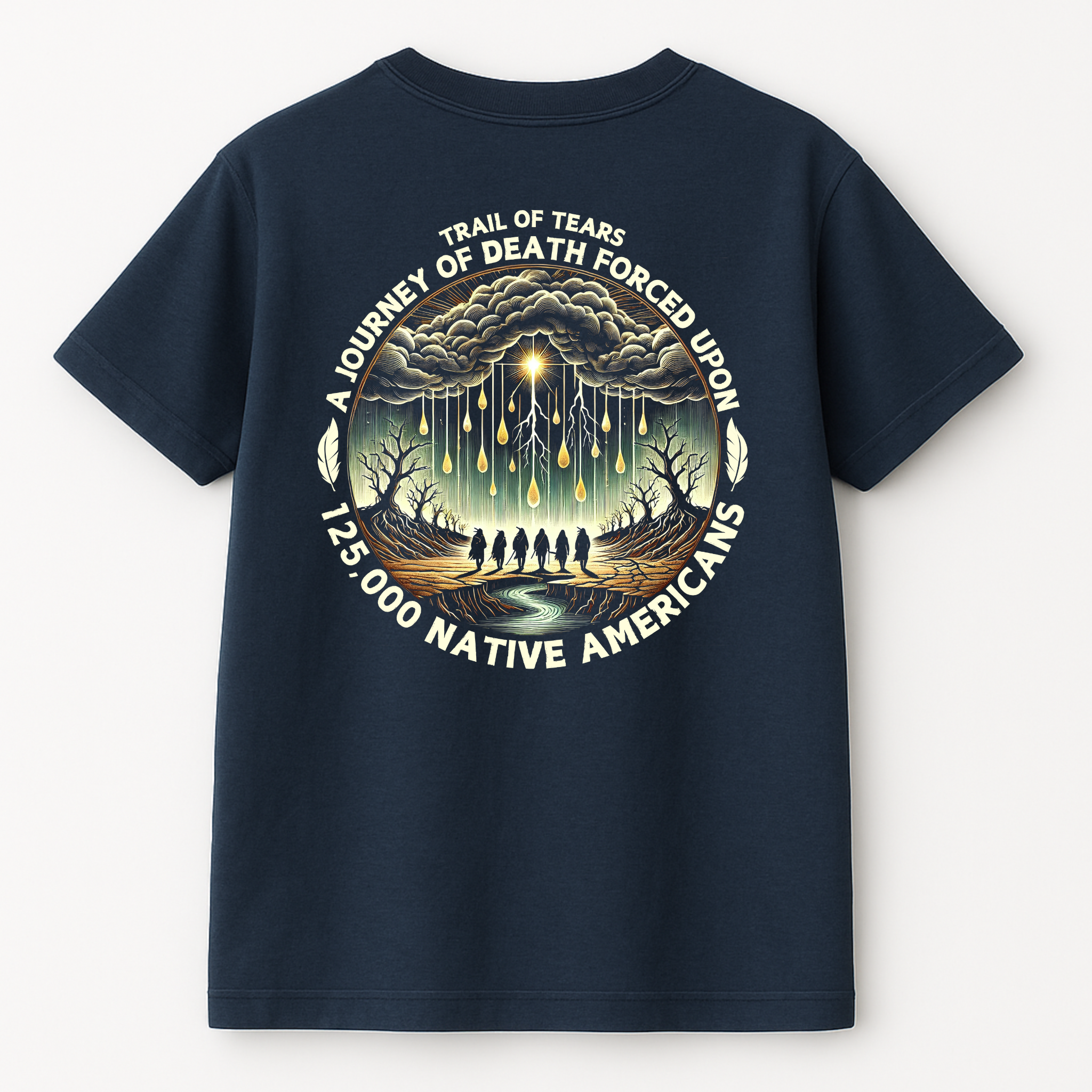 "Kiona" | Trail Of Tears | Unisex Tee | Back