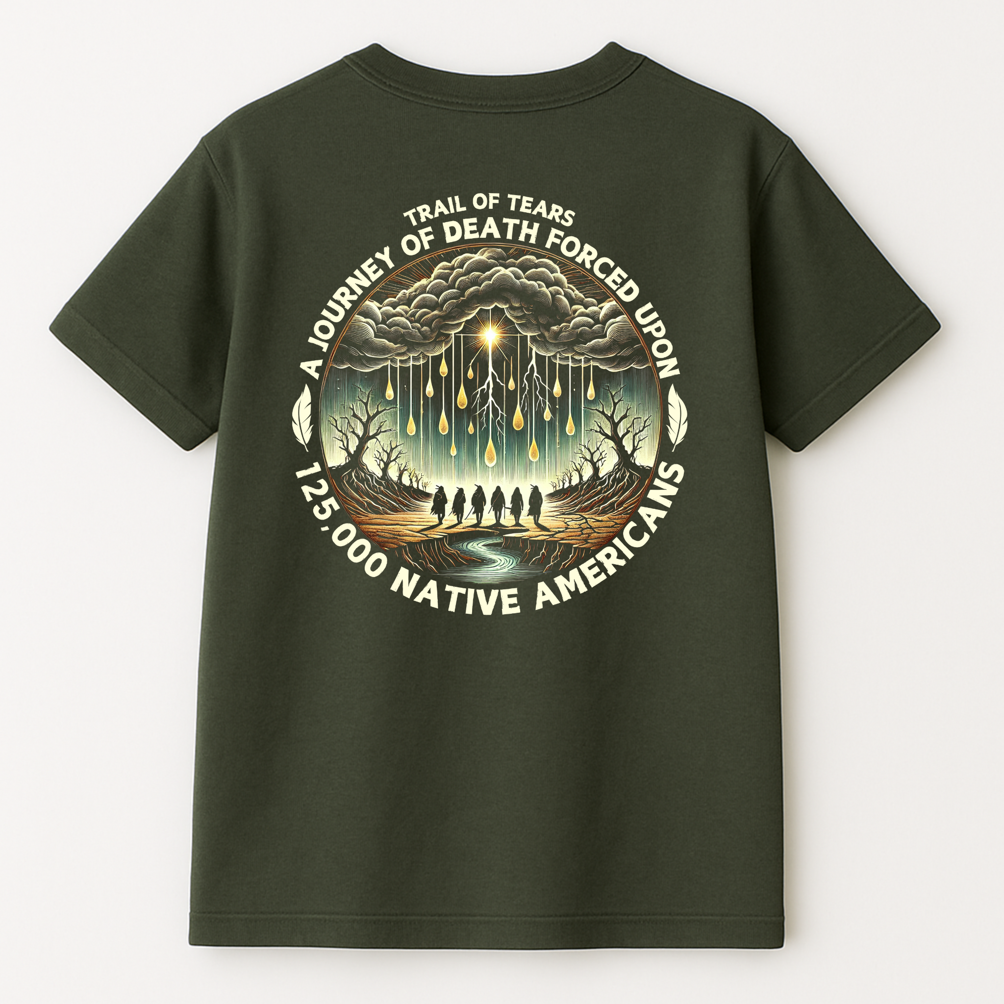 "Kiona" | Trail Of Tears | Unisex Tee | Back