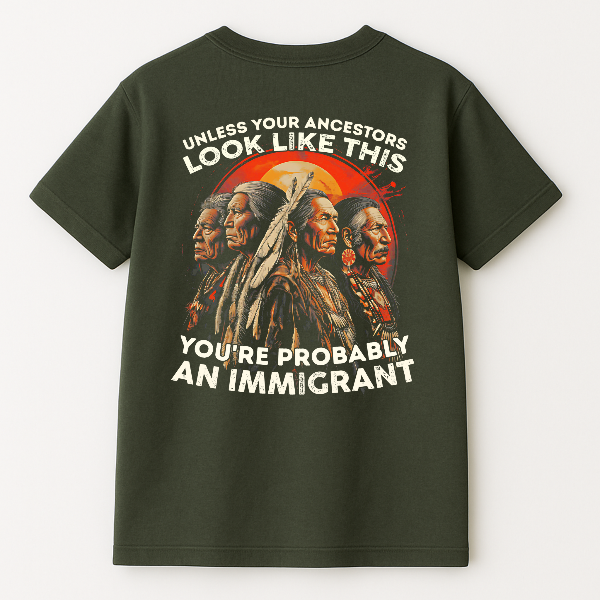 "Angeni" | Trail Of Tears | Unisex Tee | Back