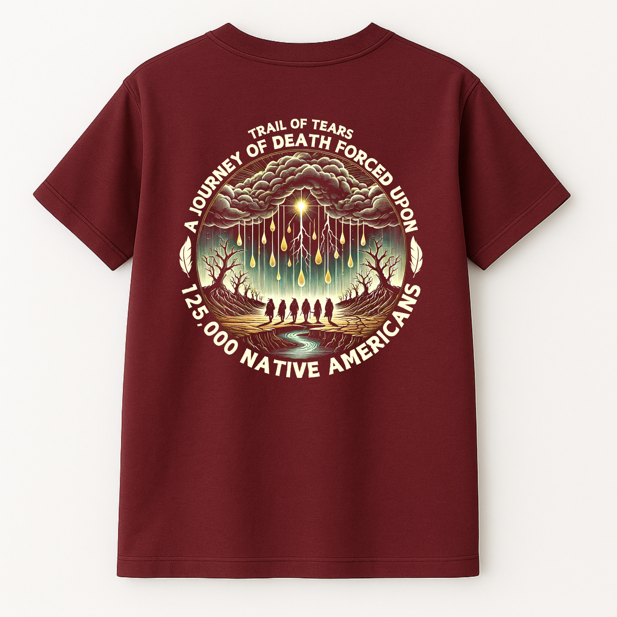 "Kiona" | Trail Of Tears | Unisex Tee | Back