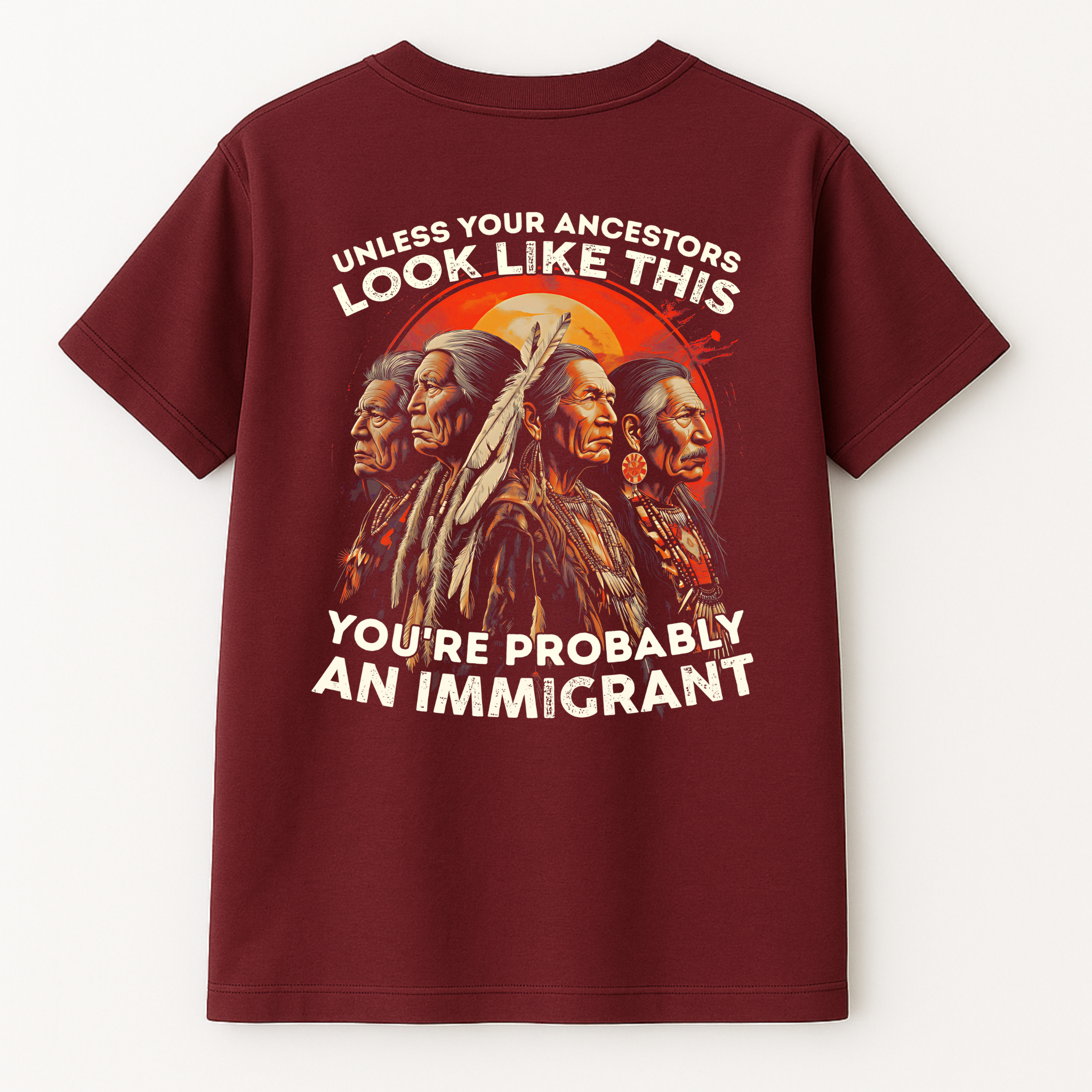 "Angeni" | Trail Of Tears | Unisex Tee | Back