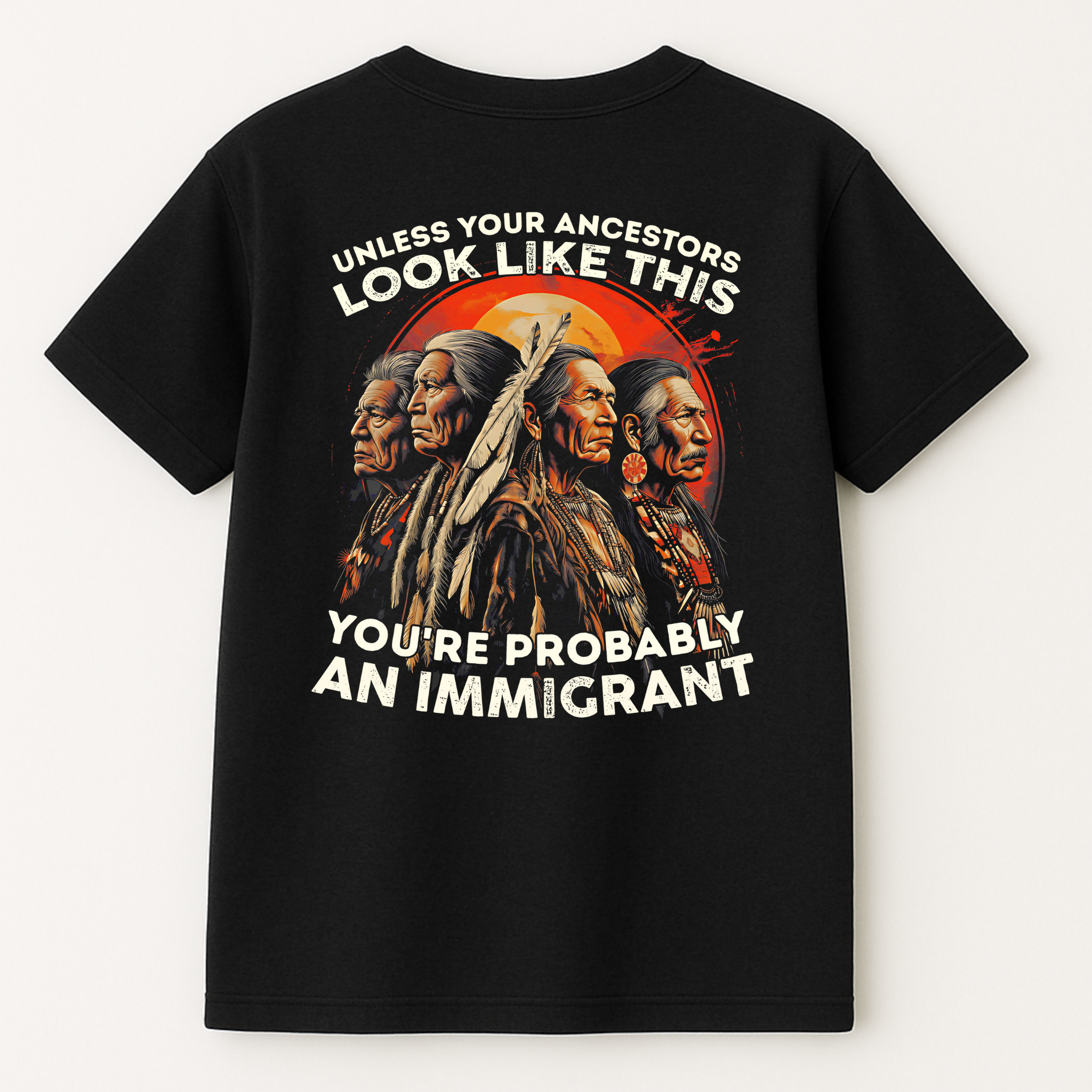 "Angeni" | Trail Of Tears | Unisex Tee | Back