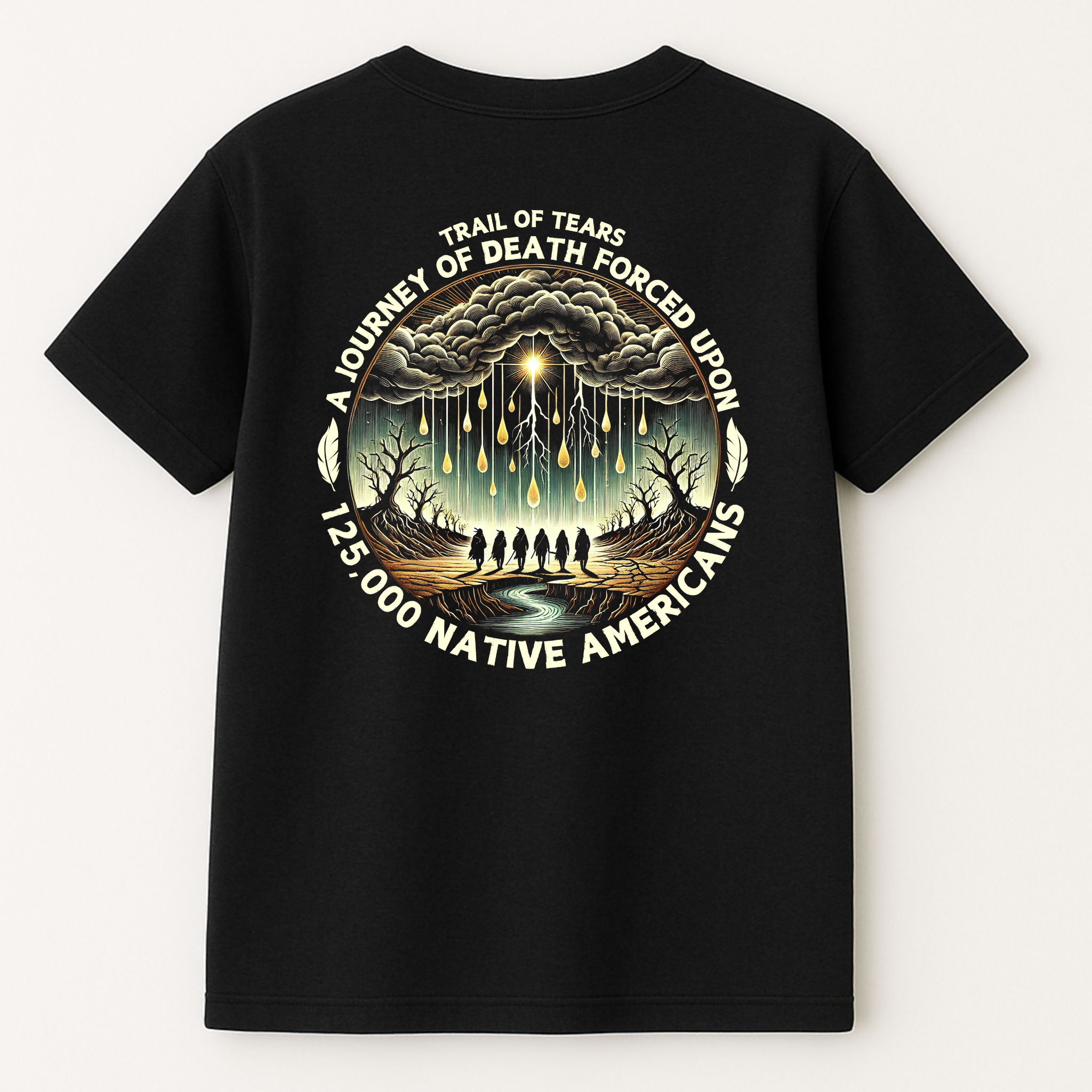 "Kiona" | Trail Of Tears | Unisex Tee | Back